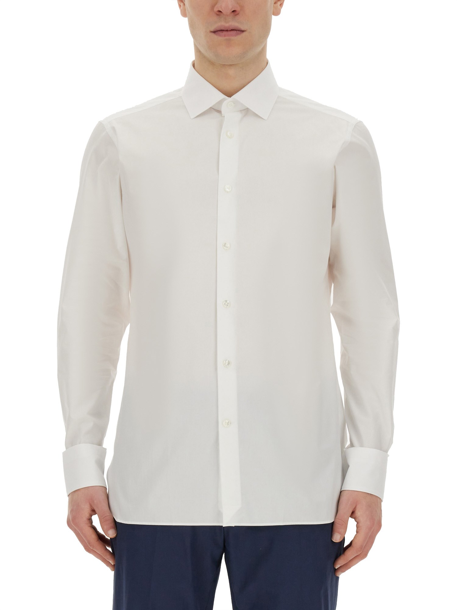 zegna zegna cotton shirt