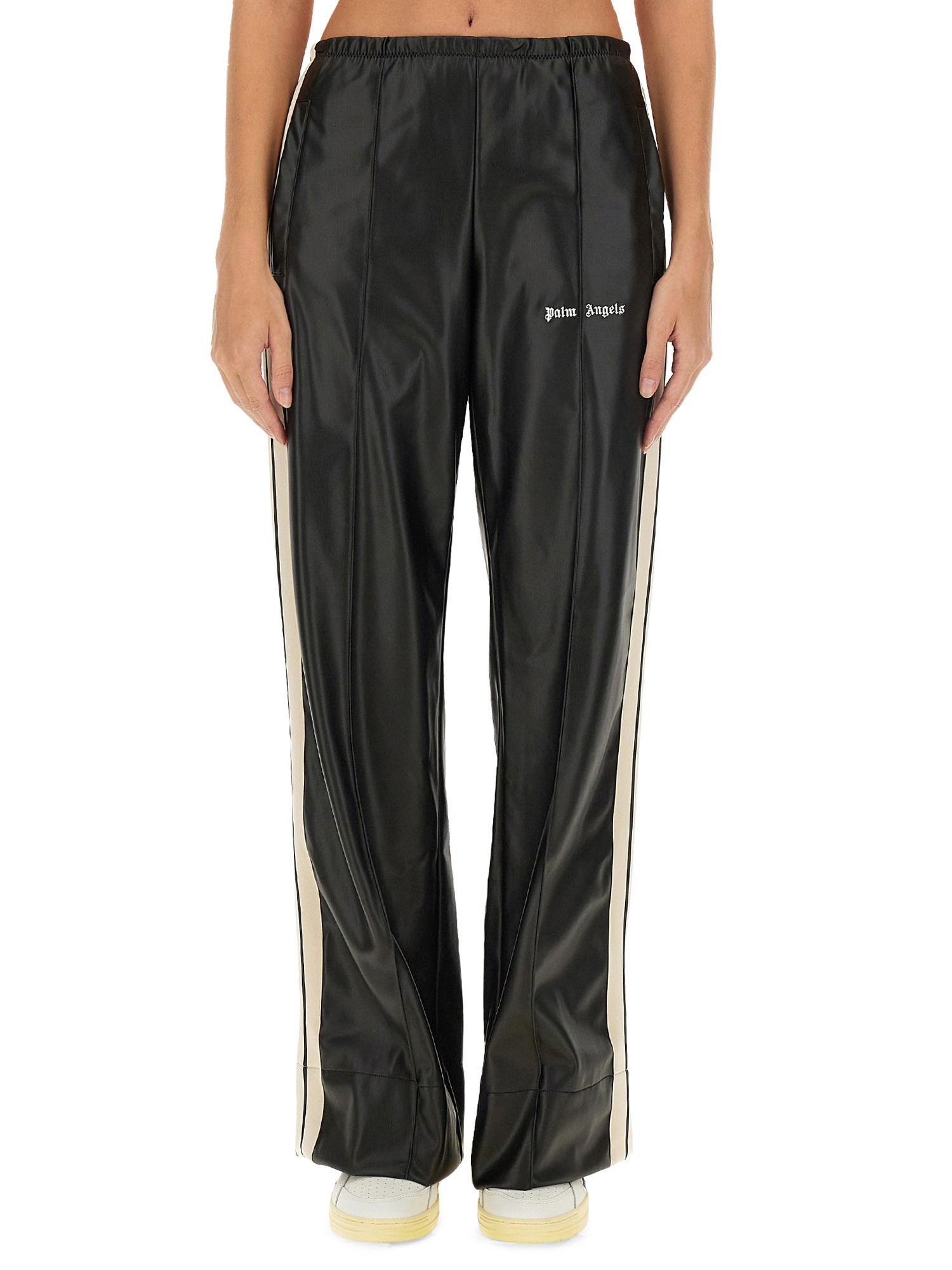 PALM ANGELS palm angels pants with logo