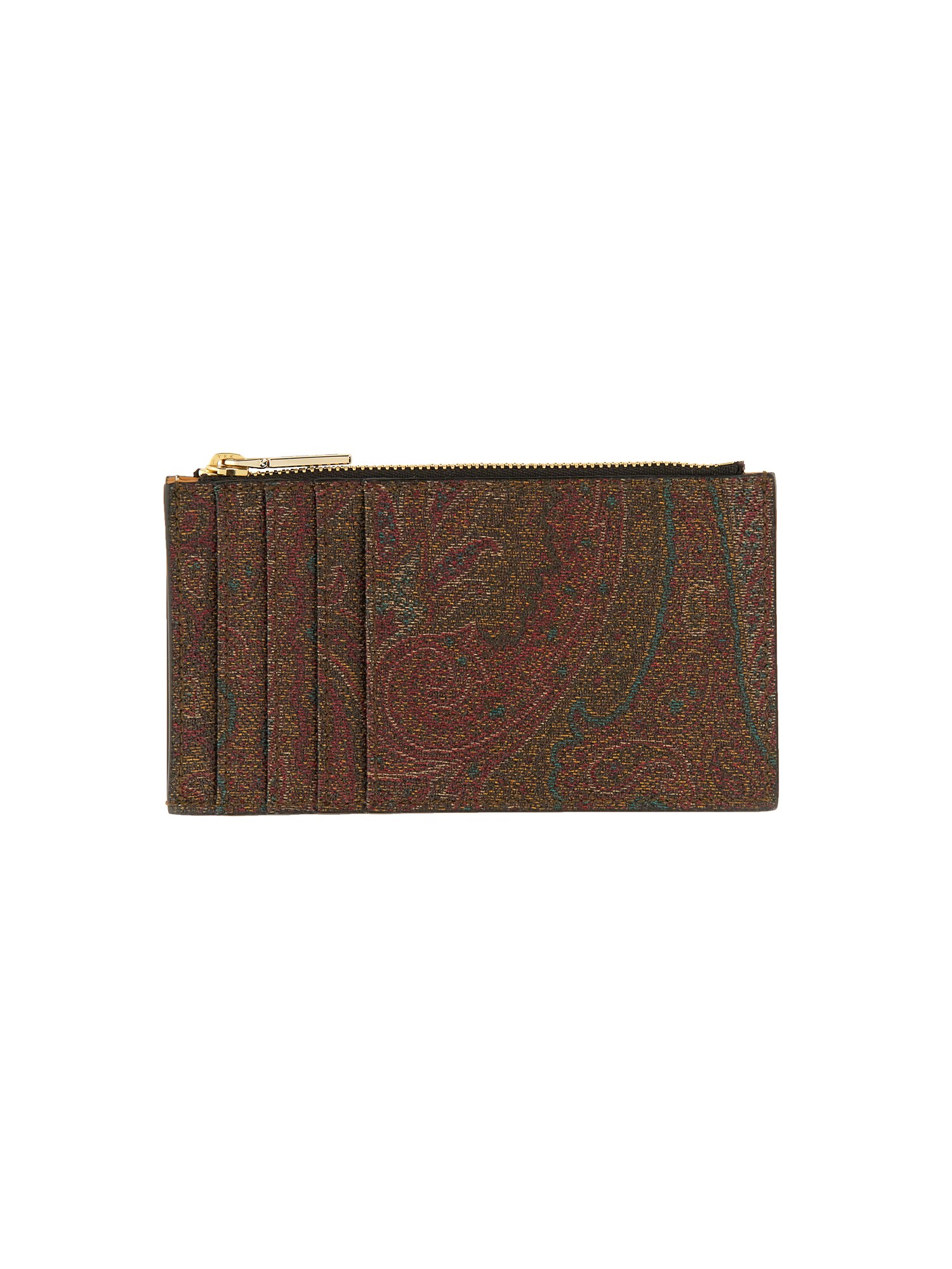 Etro etro zippered card holder