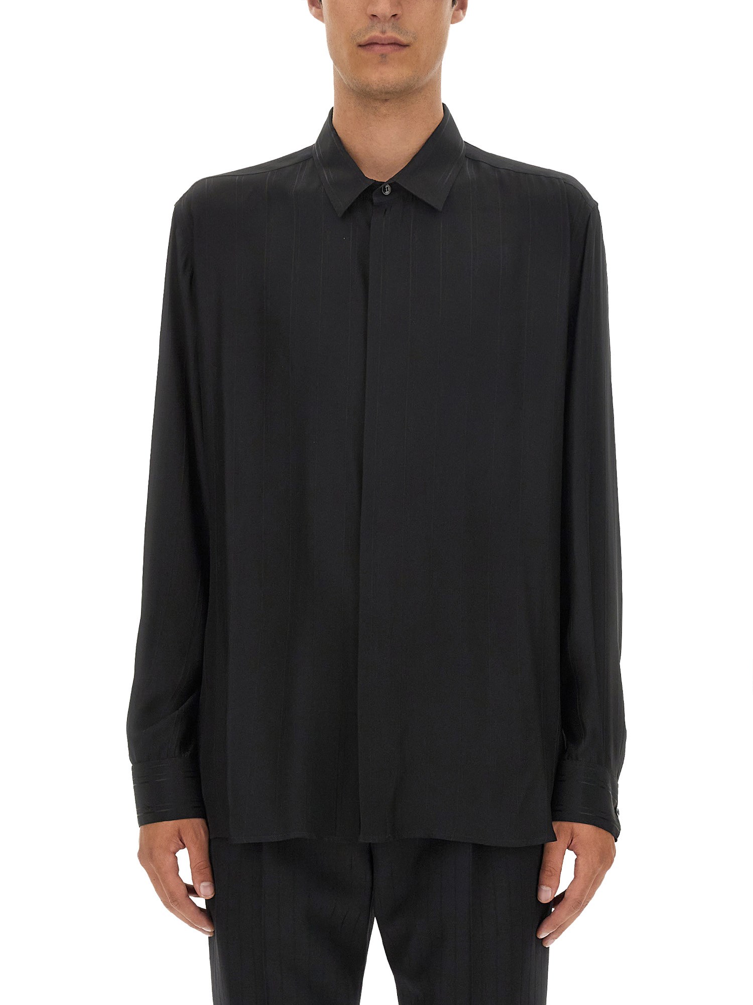 Saint Laurent saint laurent yves collar shirt