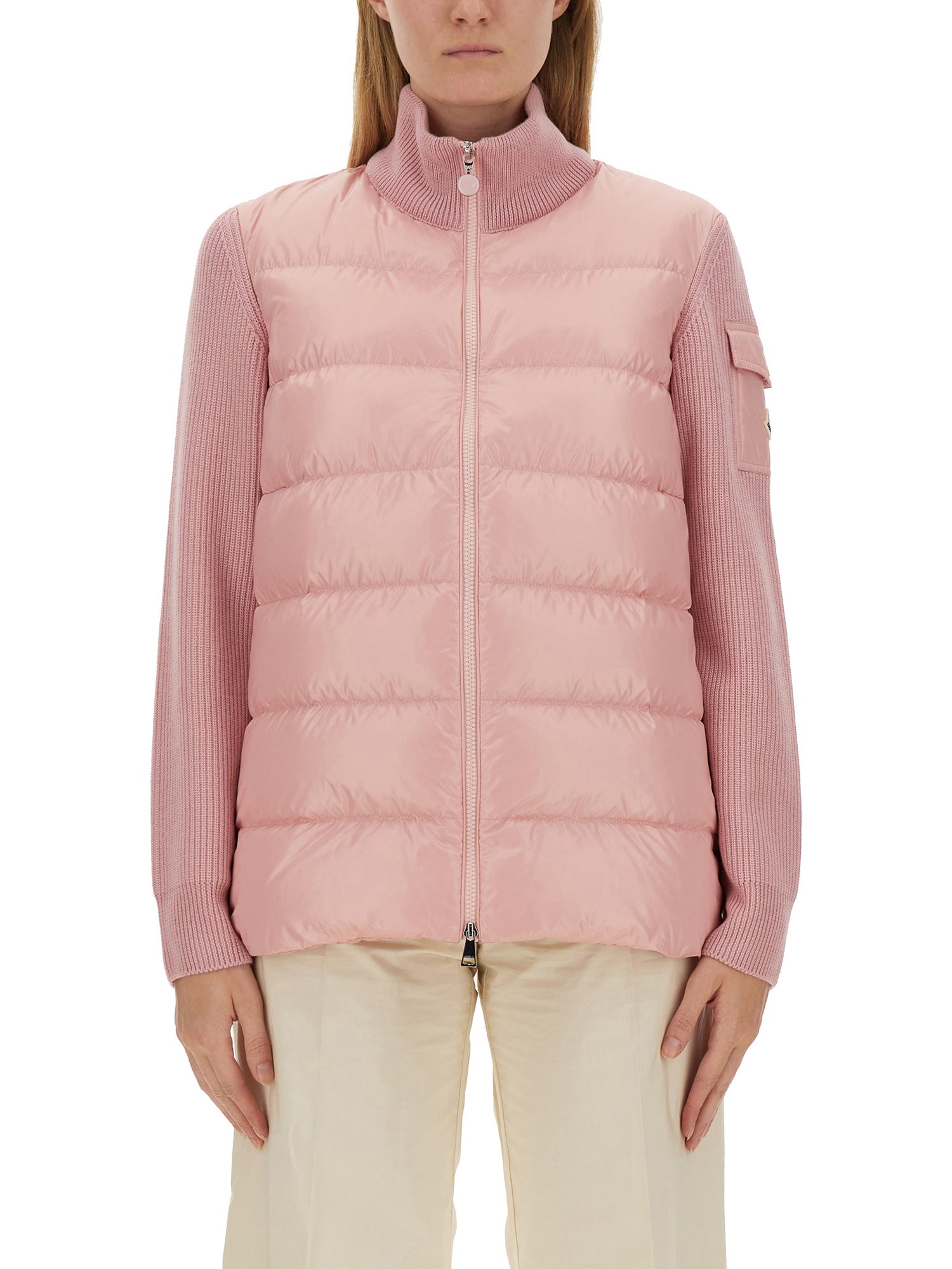 Moncler moncler padded cardigan