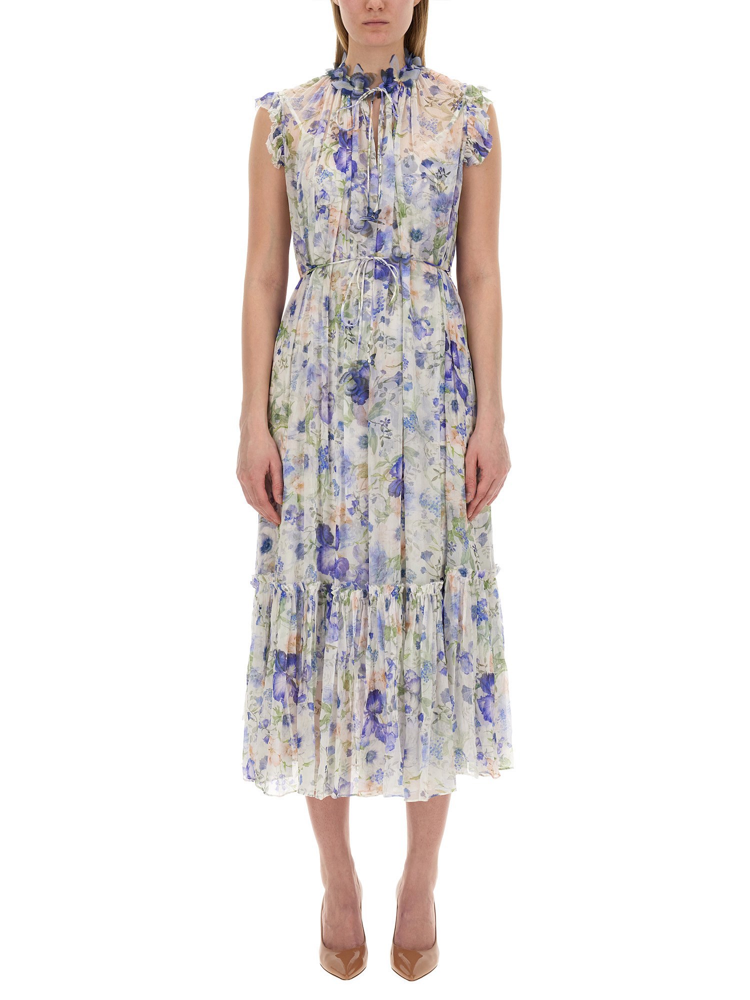 Zimmermann zimmermann dress with floral pattern