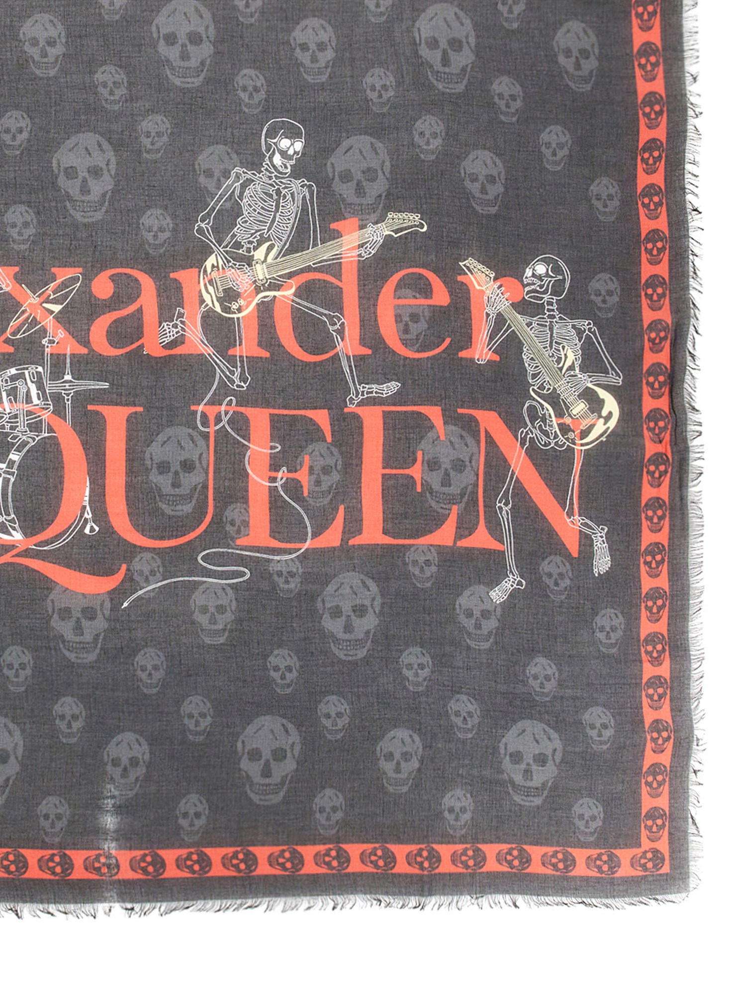Alexander McQueen alexander mcqueen scarf with logo print