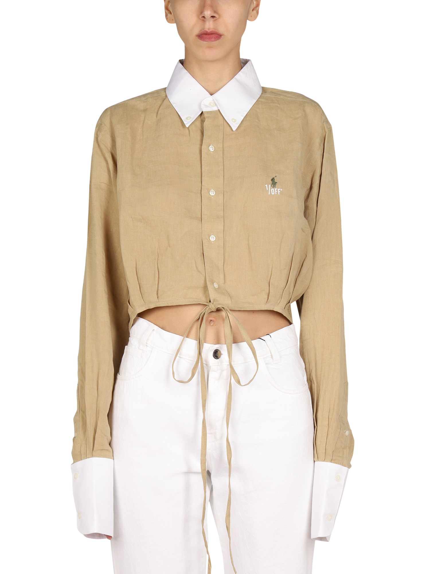 1/off 1/off remade ralph lauren shirt