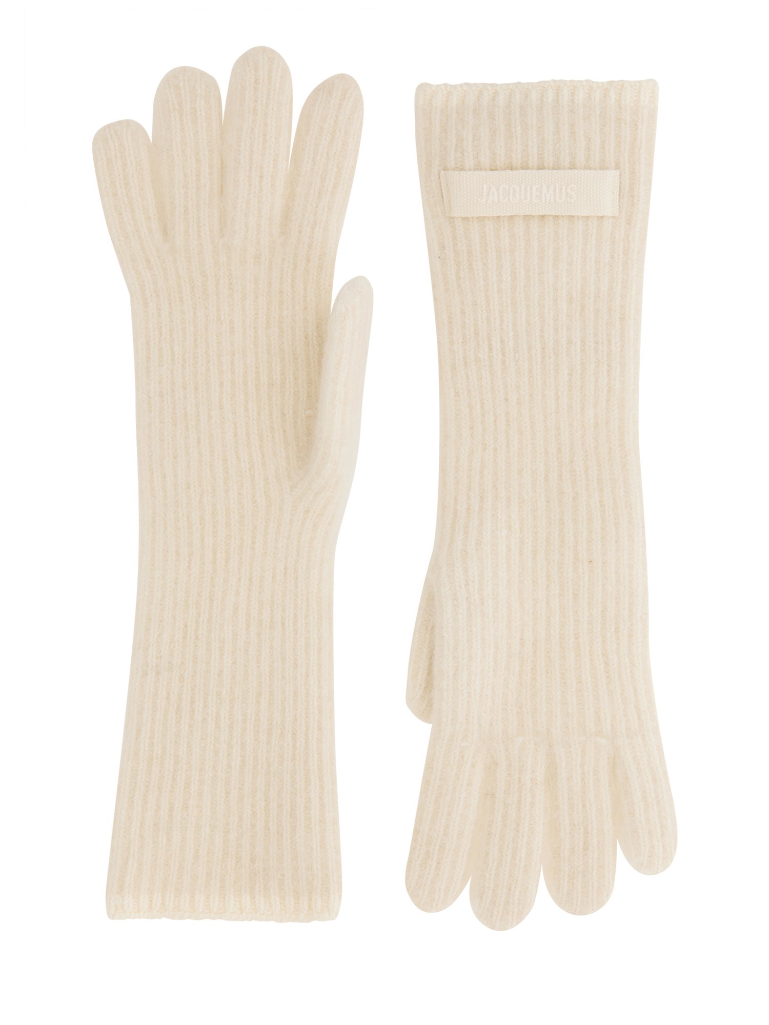 Jacquemus jacquemus grosgrain logo gloves