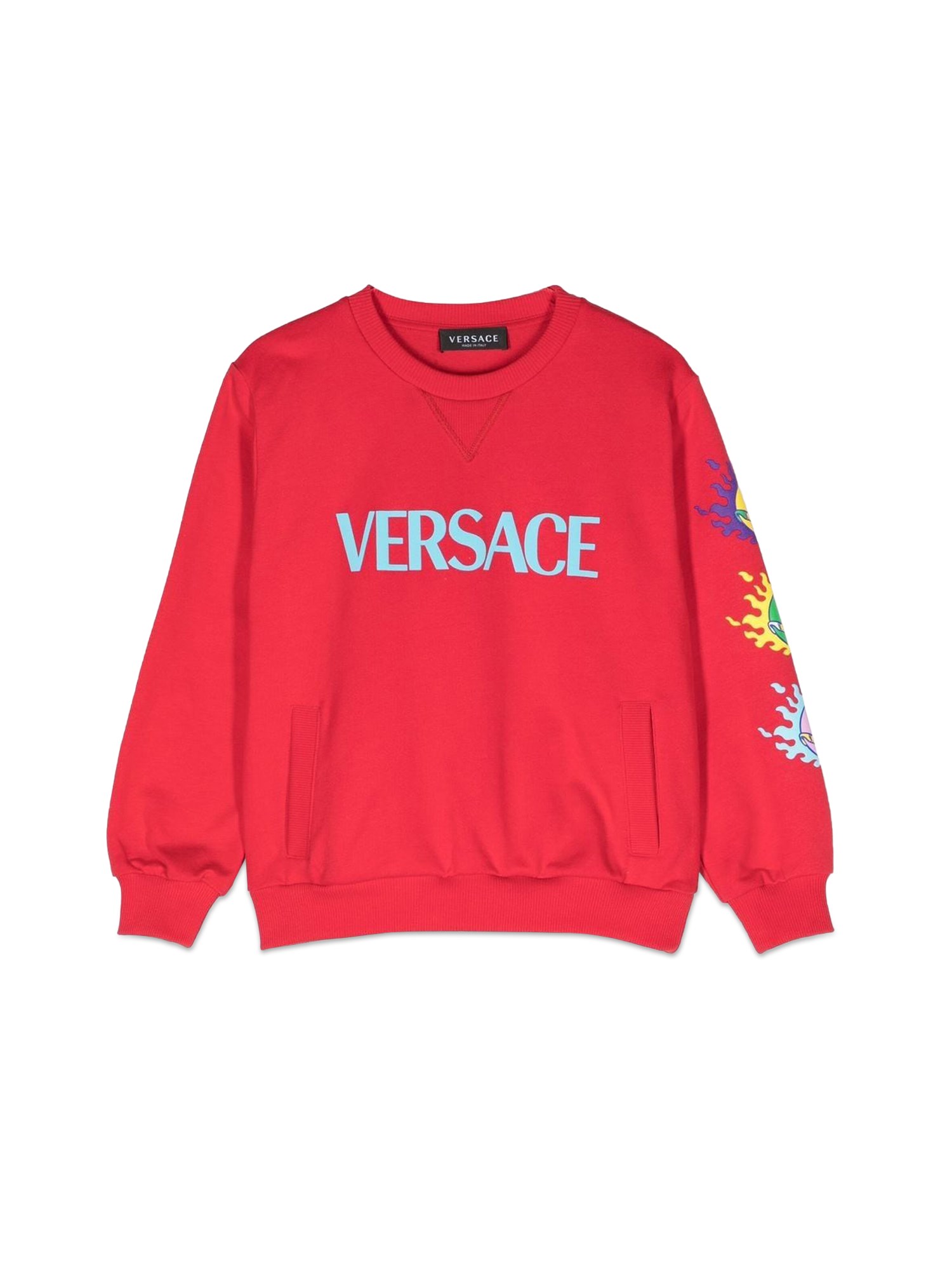 Versace versace versace sun crewneck sweatshirt