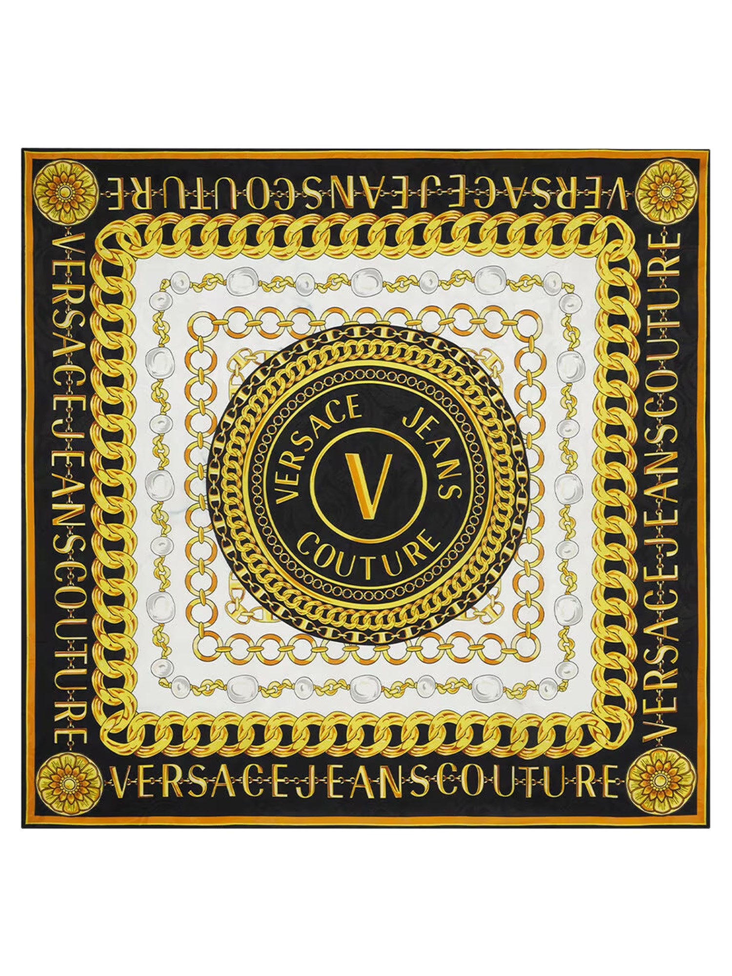 Versace Jeans Couture versace jeans couture silk scarf