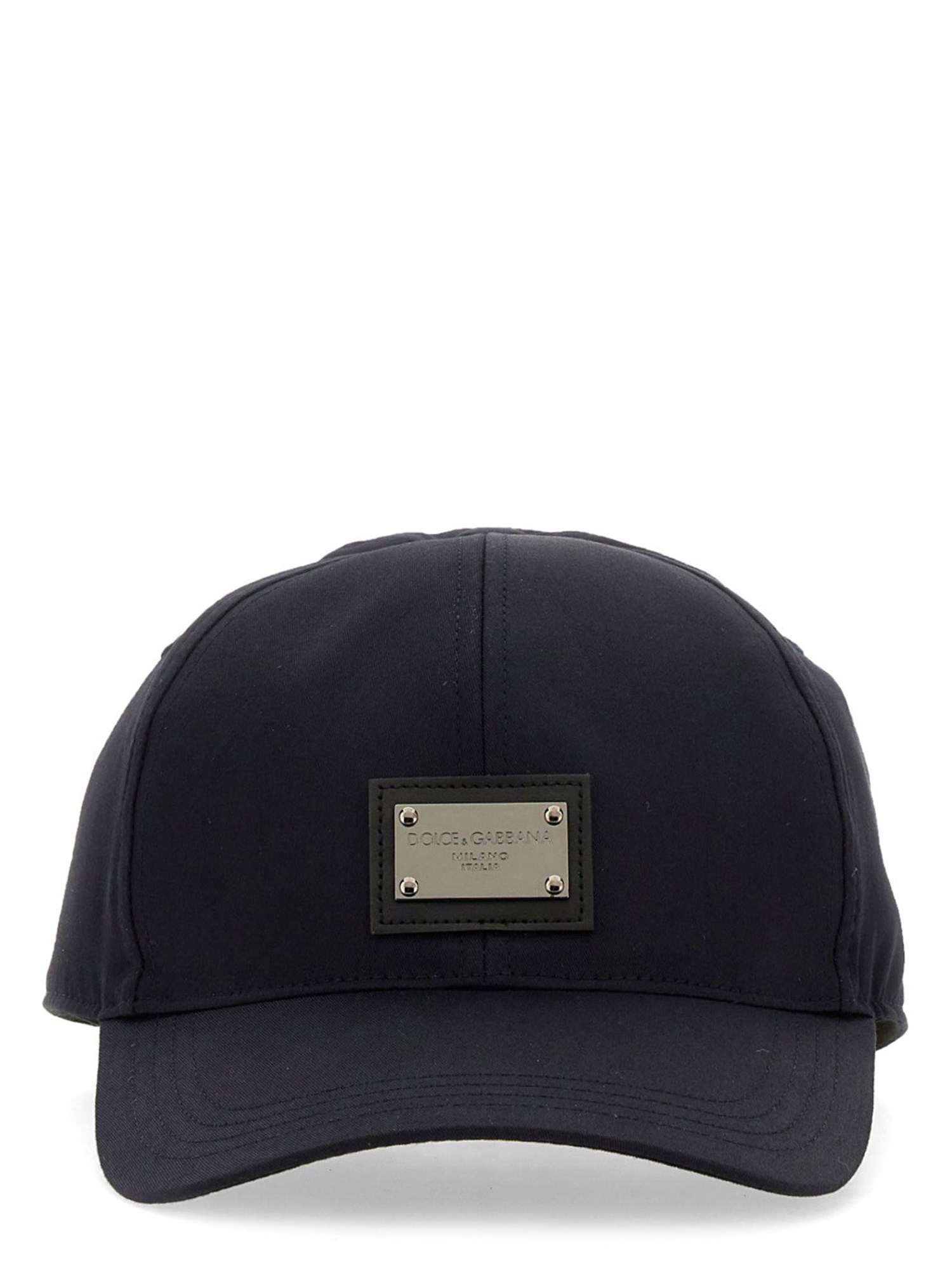 Dolce & Gabbana dolce & gabbana baseball cap with logo plaque