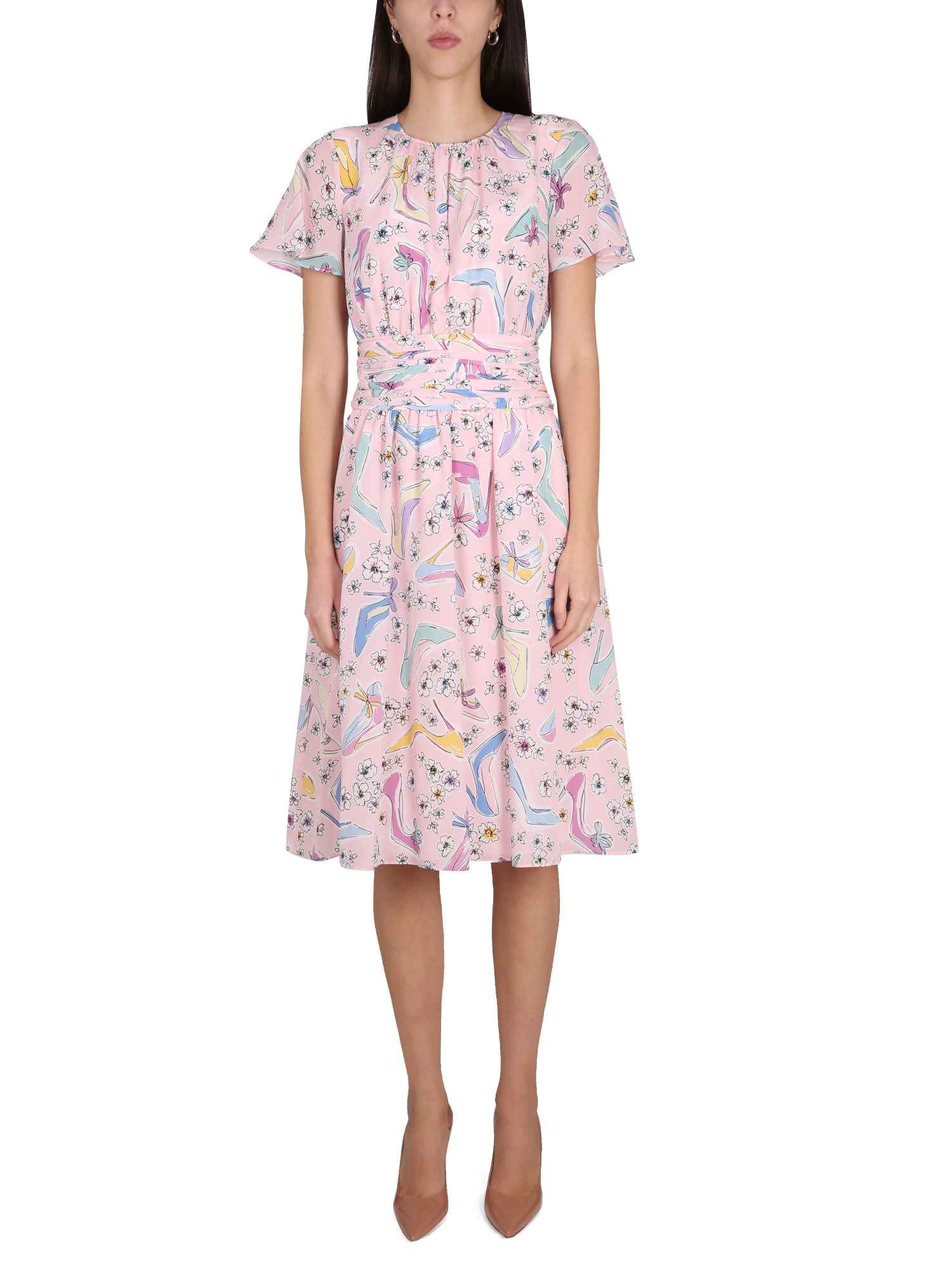 Boutique Moschino boutique moschino "heels and flowers" dress