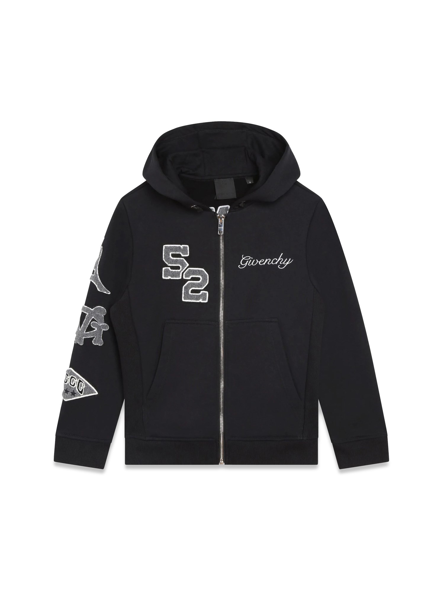 Givenchy givenchy zipper hoodie