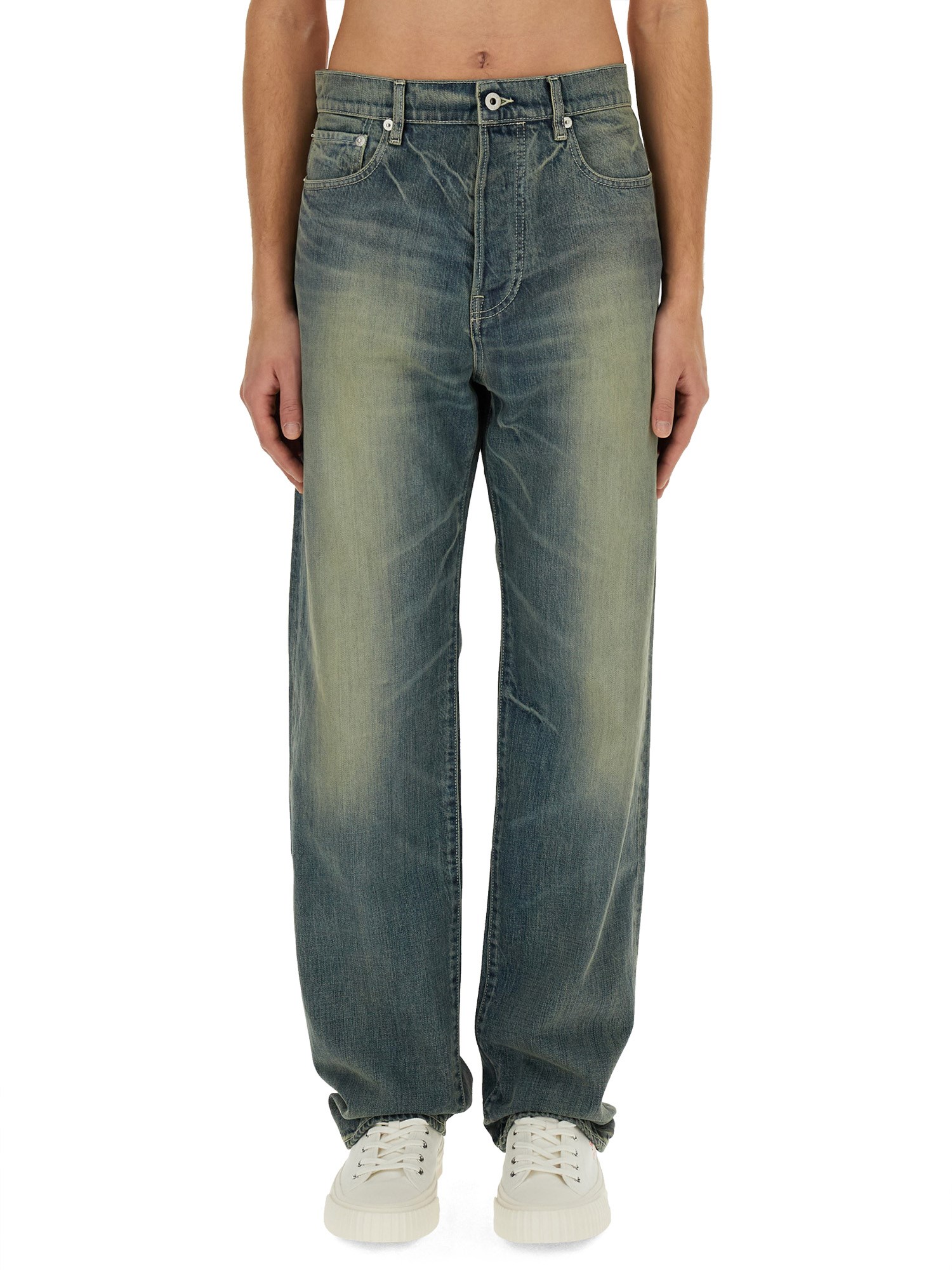 Kenzo kenzo asagao straight jeans 'kenzo creations'