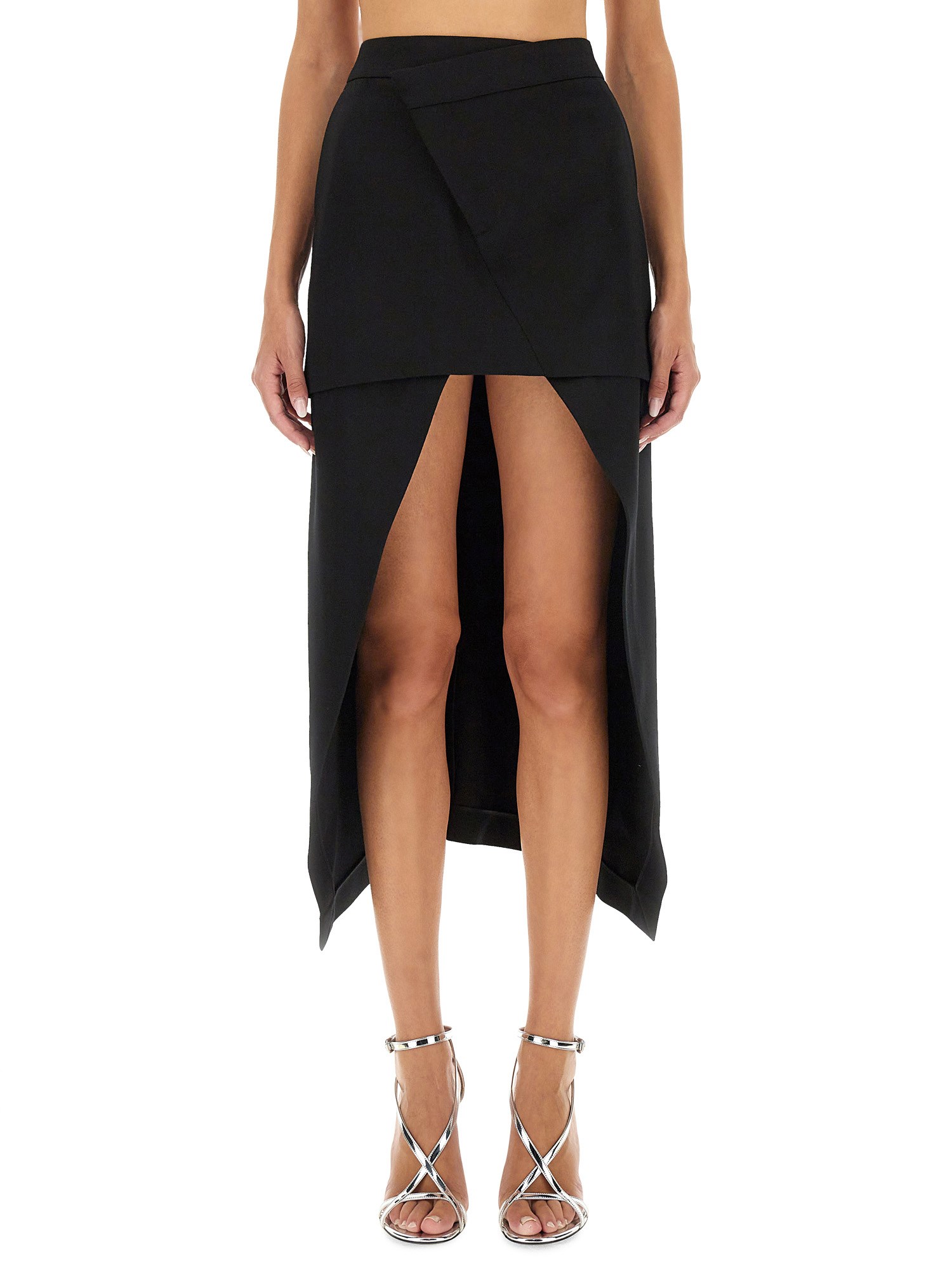 Alexander McQueen alexander mcqueen asymmetrical skirt