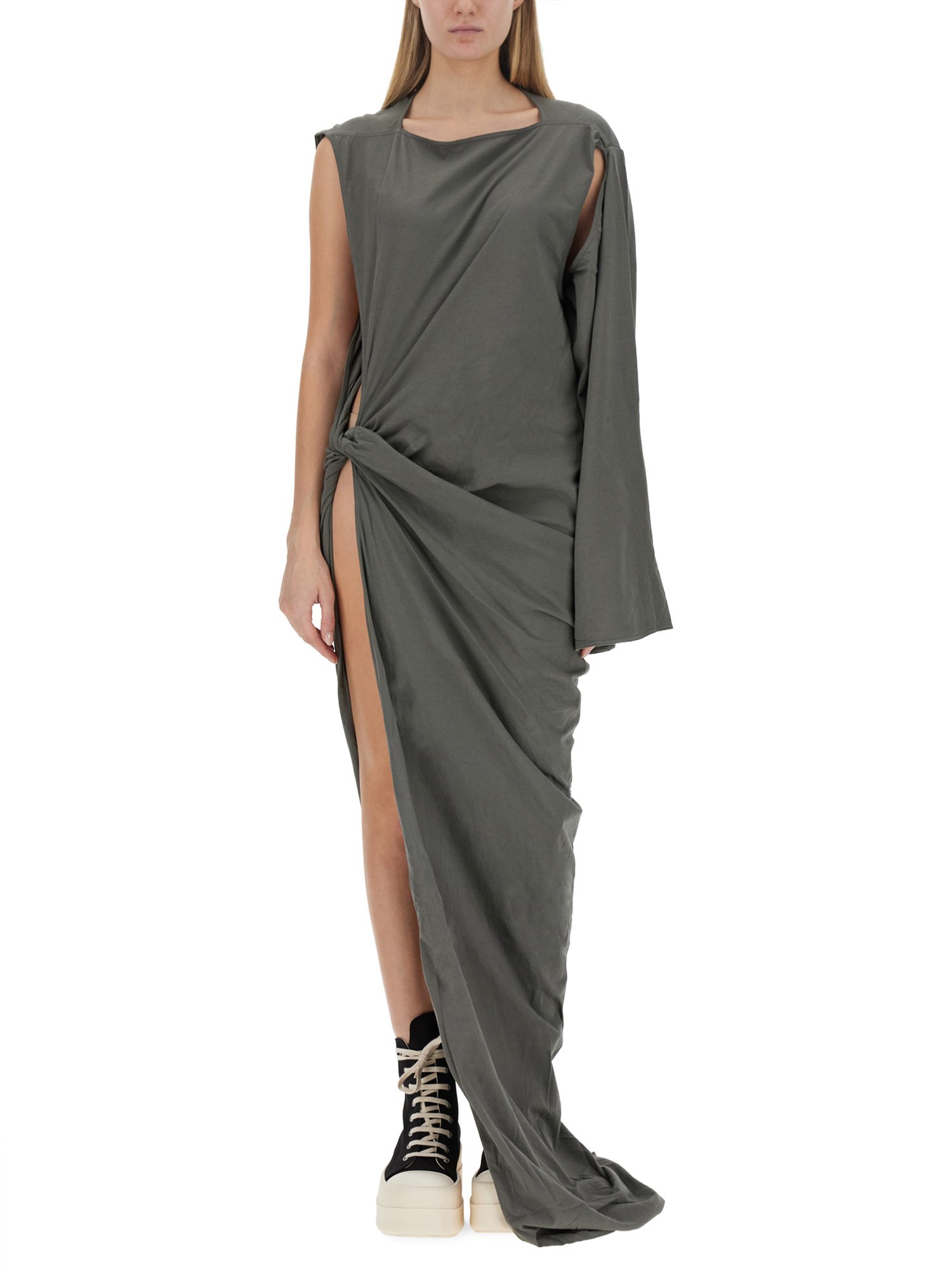 Rick Owens Drkshdw rick owens drkshdw dress cut out