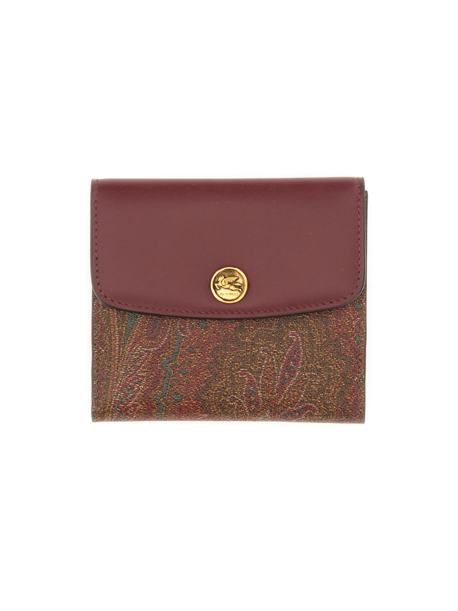 Etro etro paisley print wallet