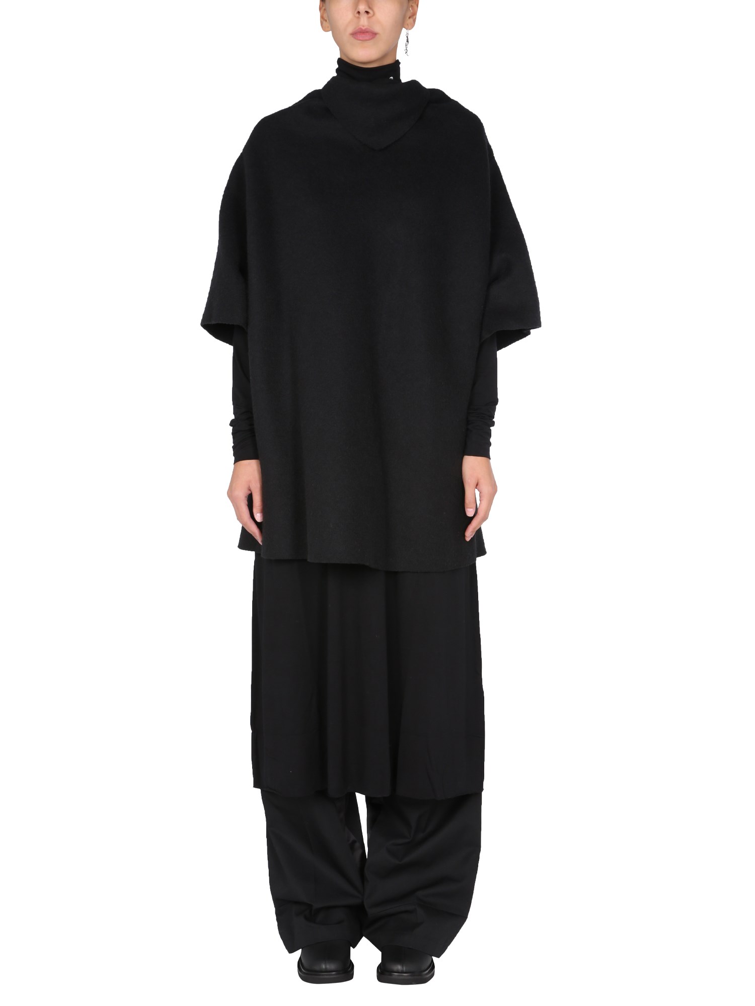 Raf Simons raf simons "ataraxia" wool blend dress