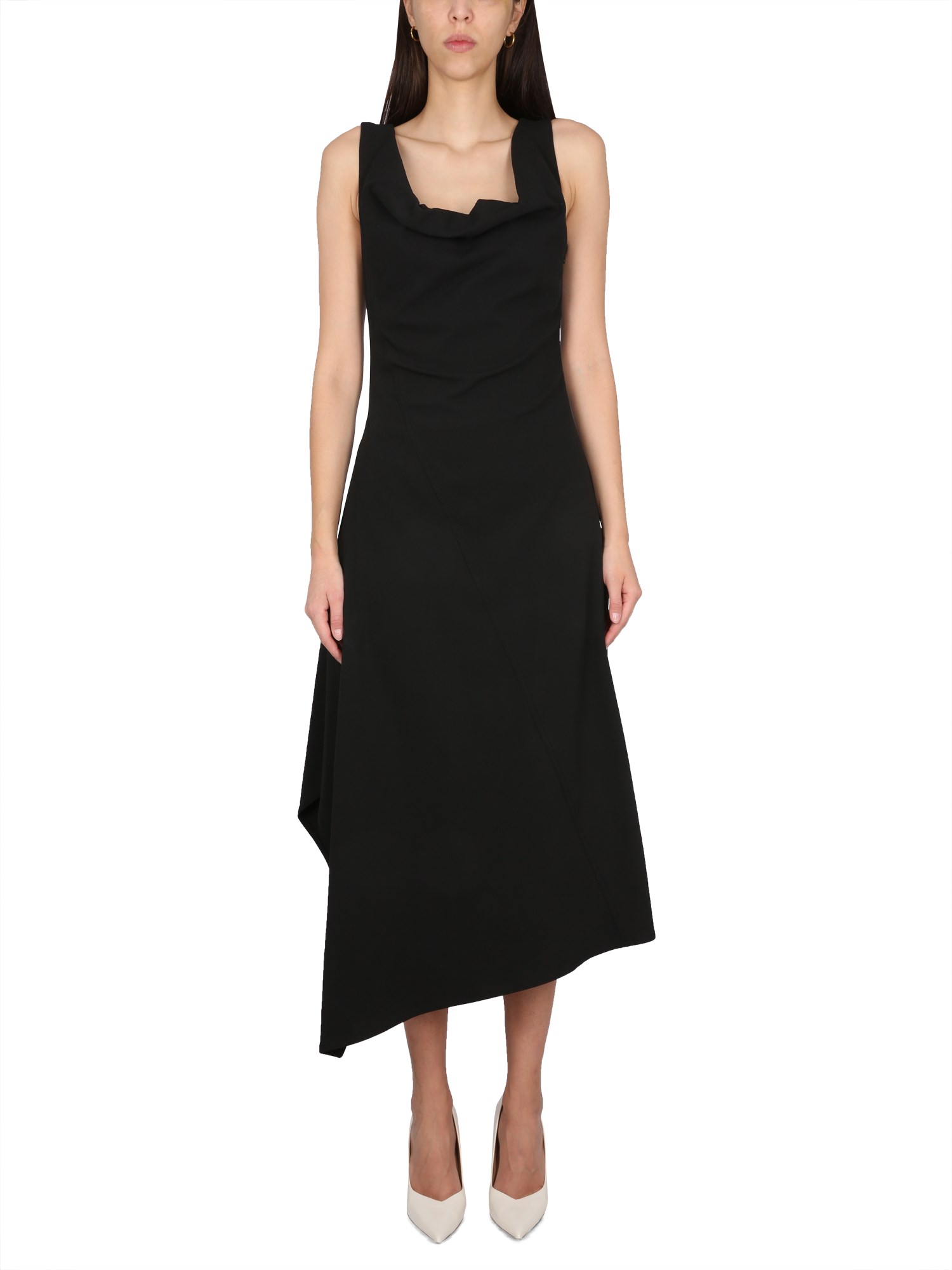 Bottega Veneta bottega veneta asymmetrical midi dress