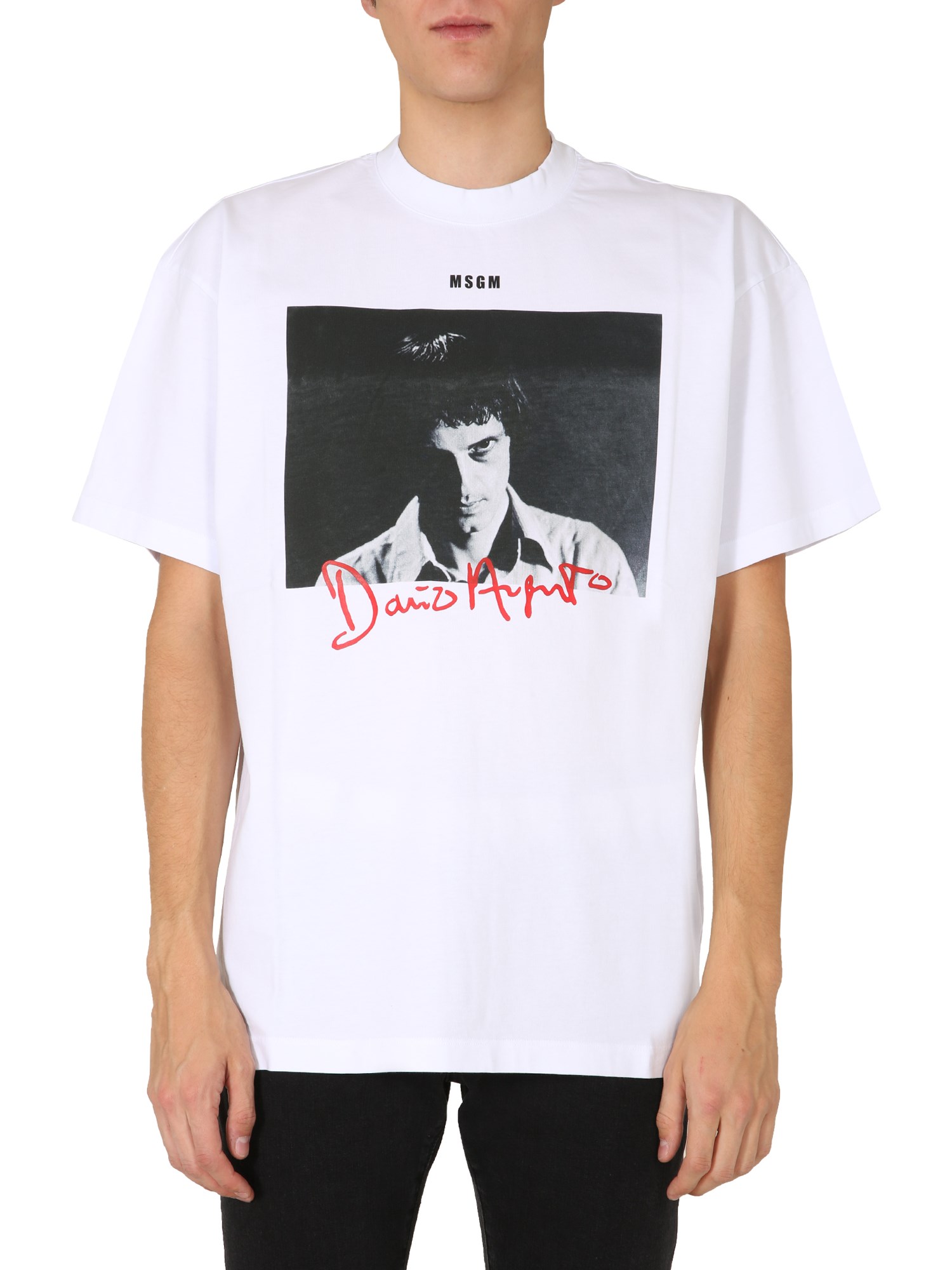 Msgm msgm crew neck t-shirt