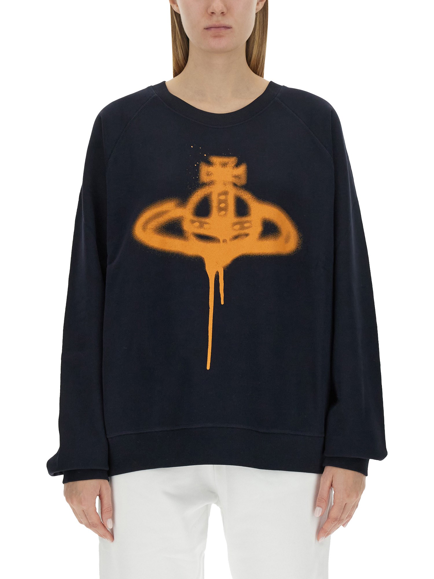 Vivienne Westwood vivienne westwood orb spray print sweatshirt