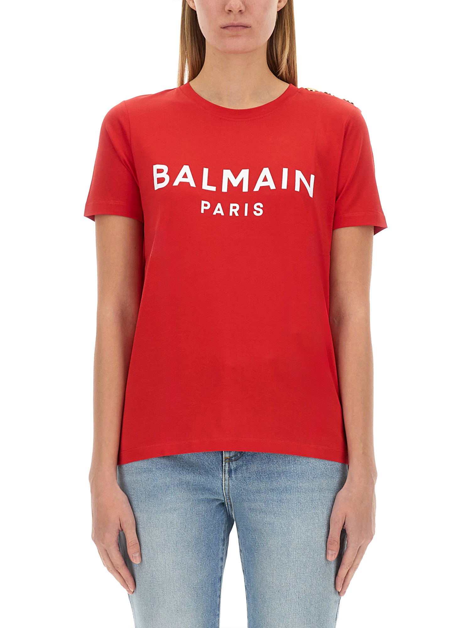 Balmain balmain t-shirt with logo