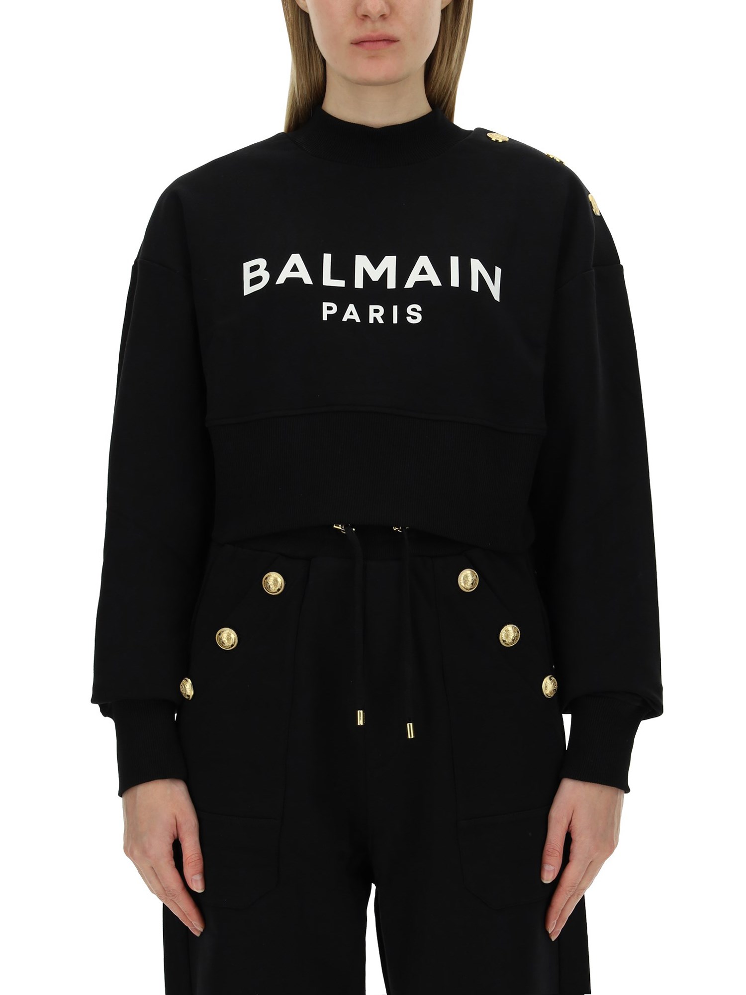 Balmain balmain sweatshirt with logo