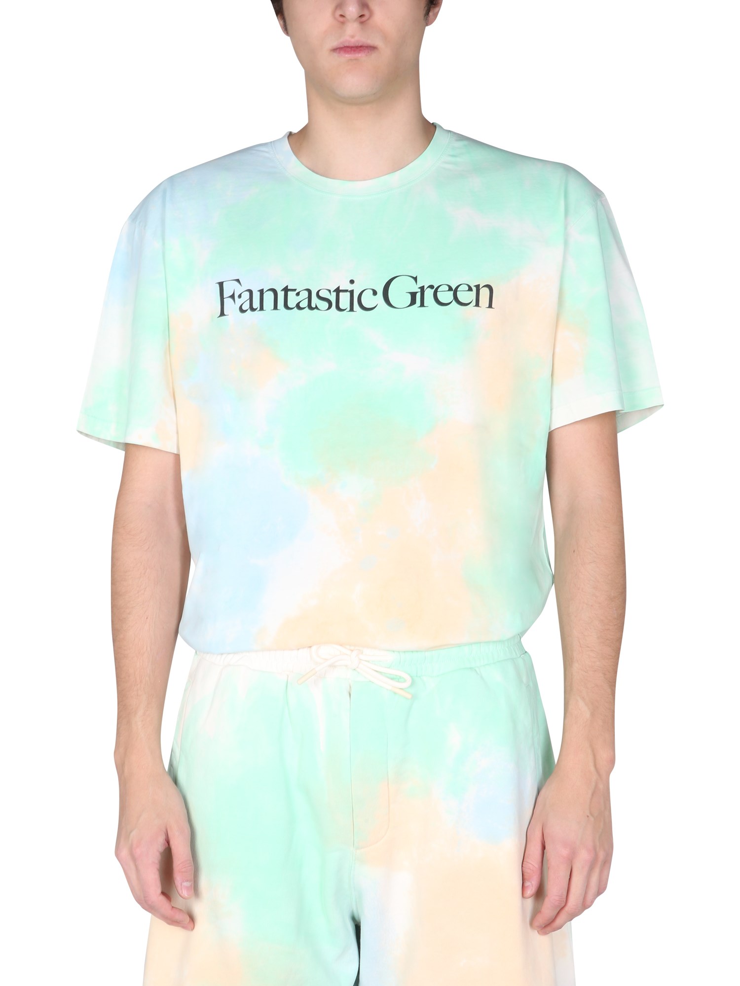 Msgm msgm "fantastic green" t-shirt