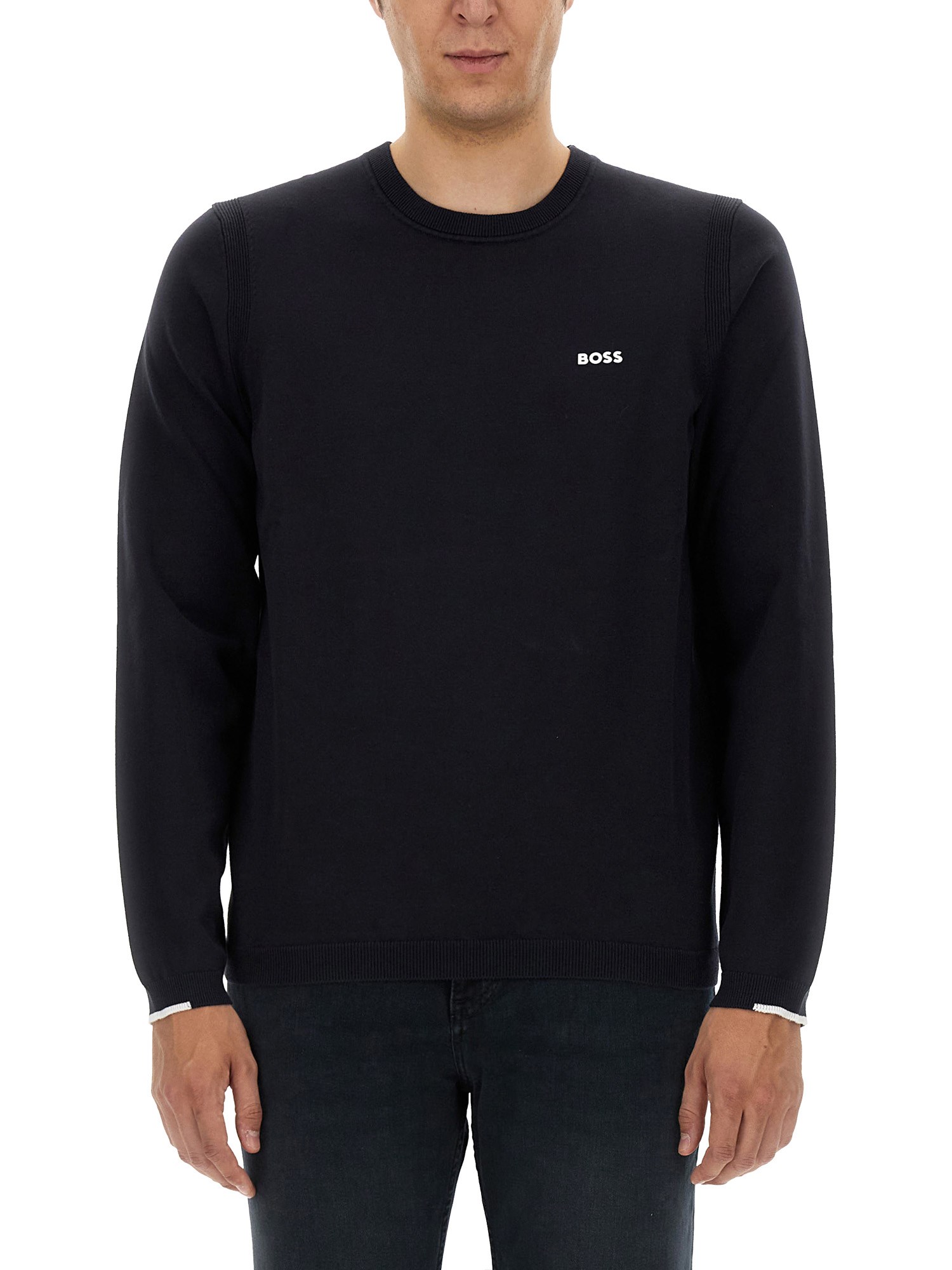 BOSS boss sweatshirt with logo