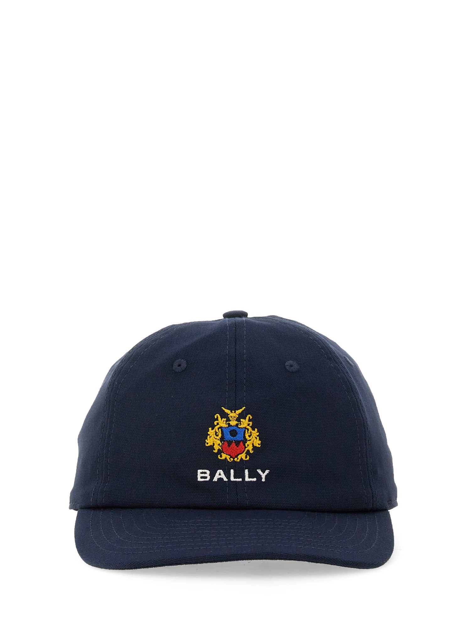 BALLY bally bally crest logo hat