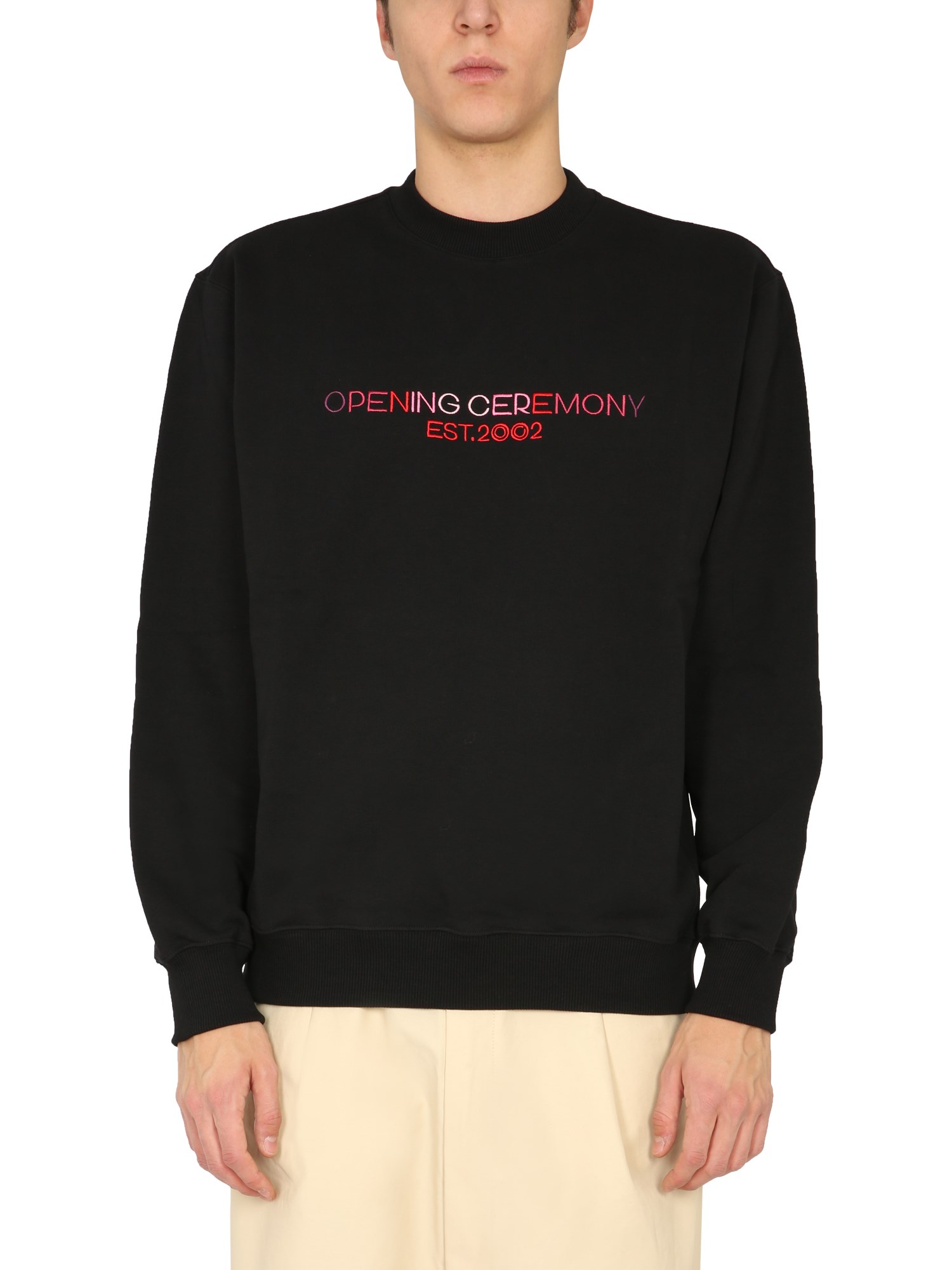 Opening Ceremony opening ceremony crew neck sweatshirt