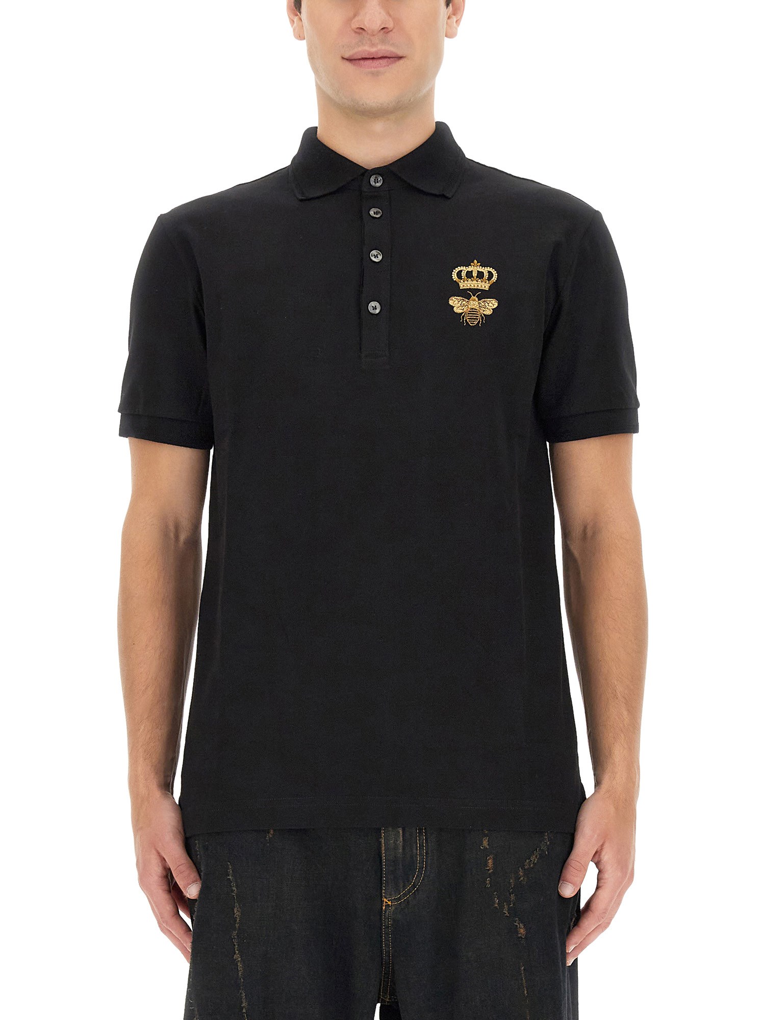 Dolce & Gabbana dolce & gabbana polo in pique.