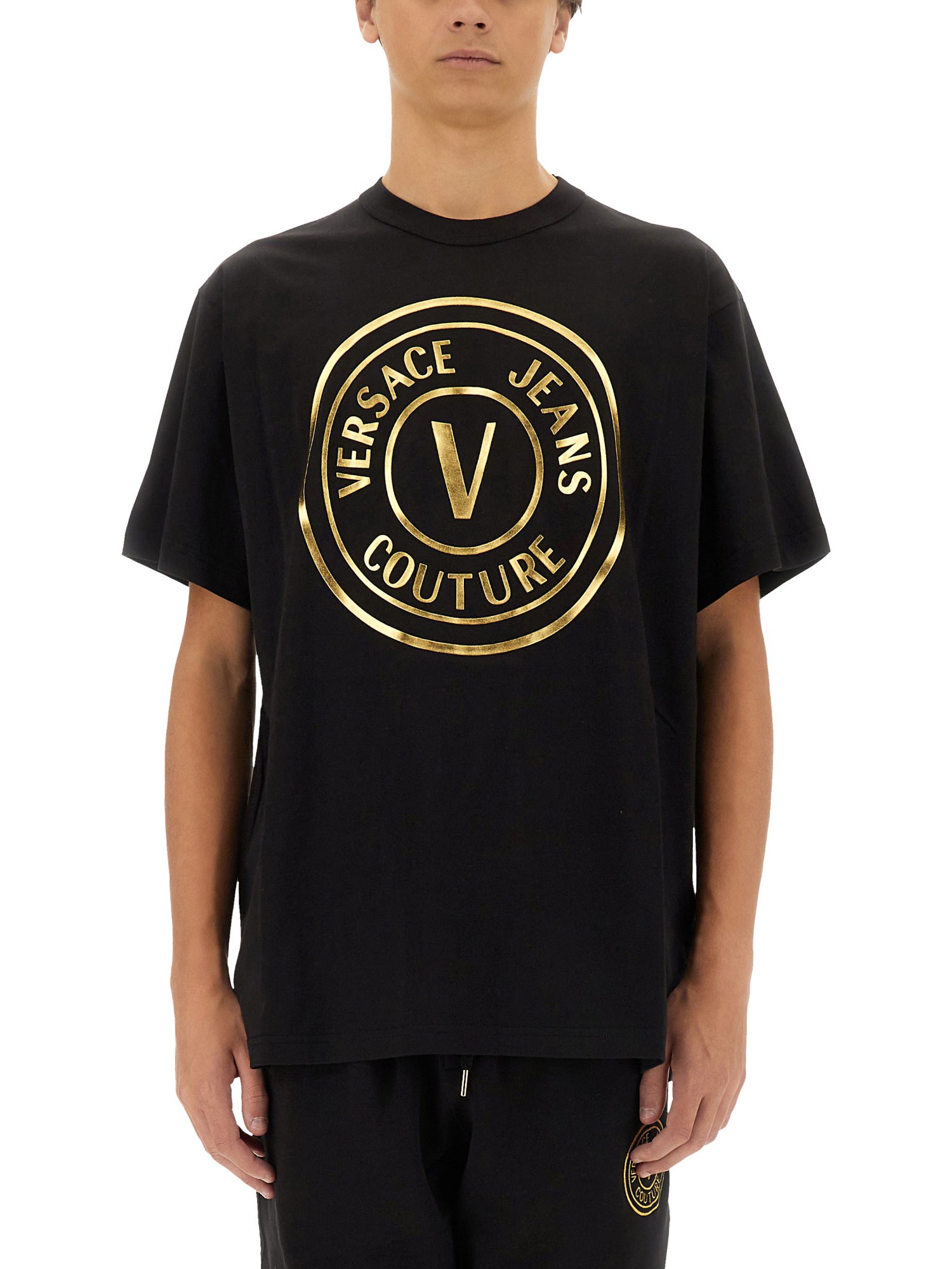 Versace Jeans Couture versace jeans couture "v-emblem" t-shirt