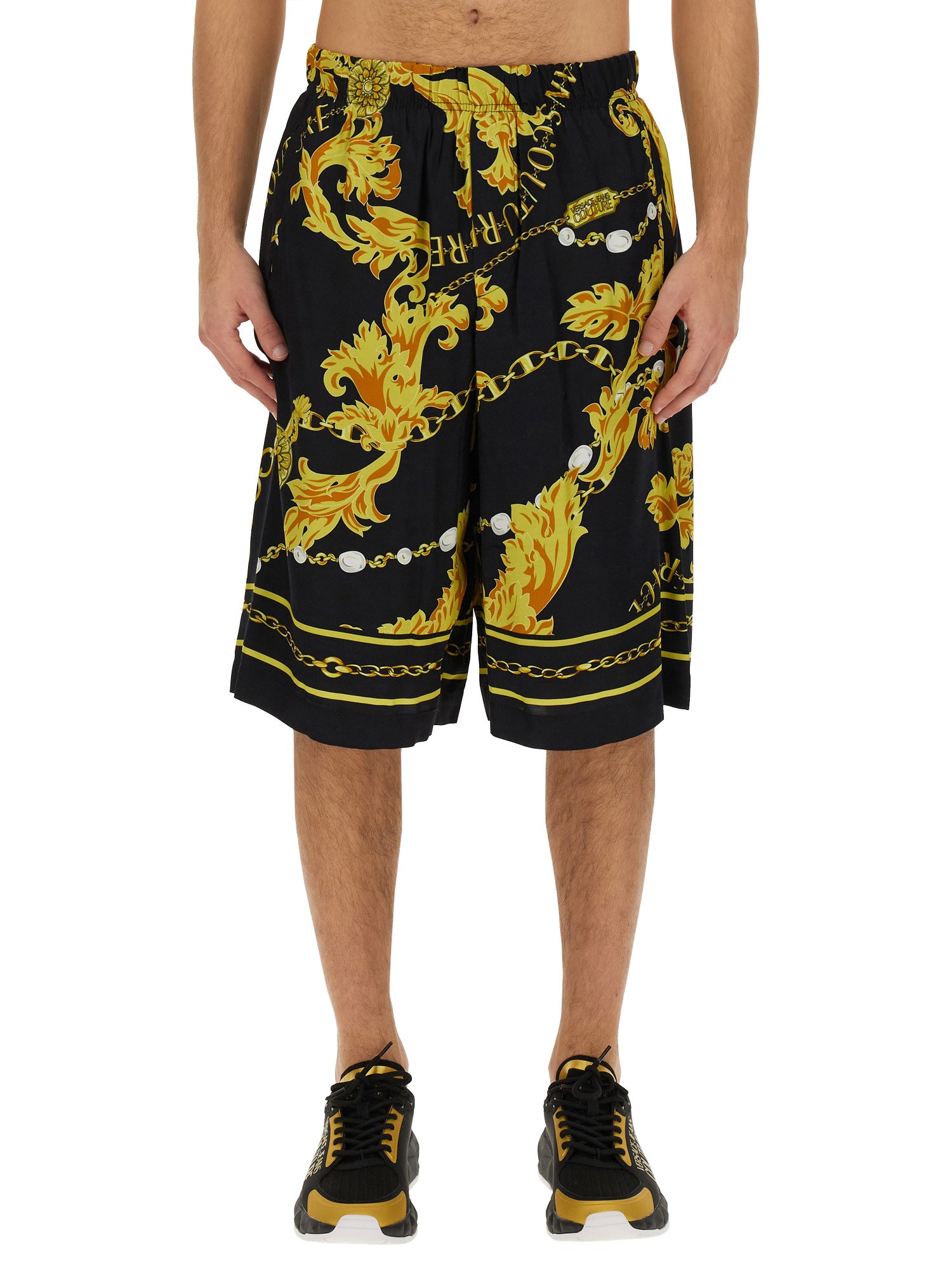 Versace Jeans Couture versace jeans couture "chain couture" bermuda shorts