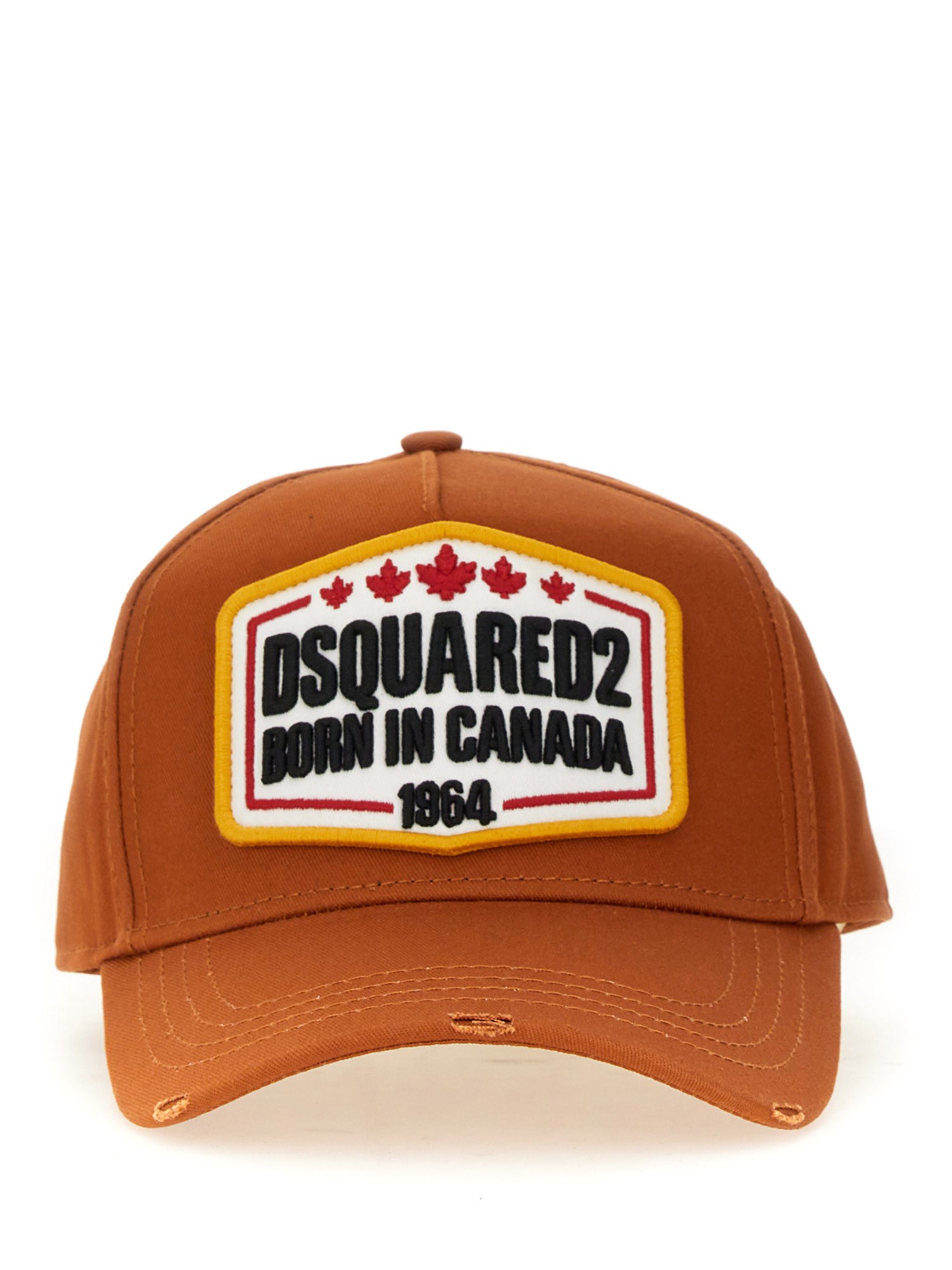 dsquared dsquared cotton baseball cap