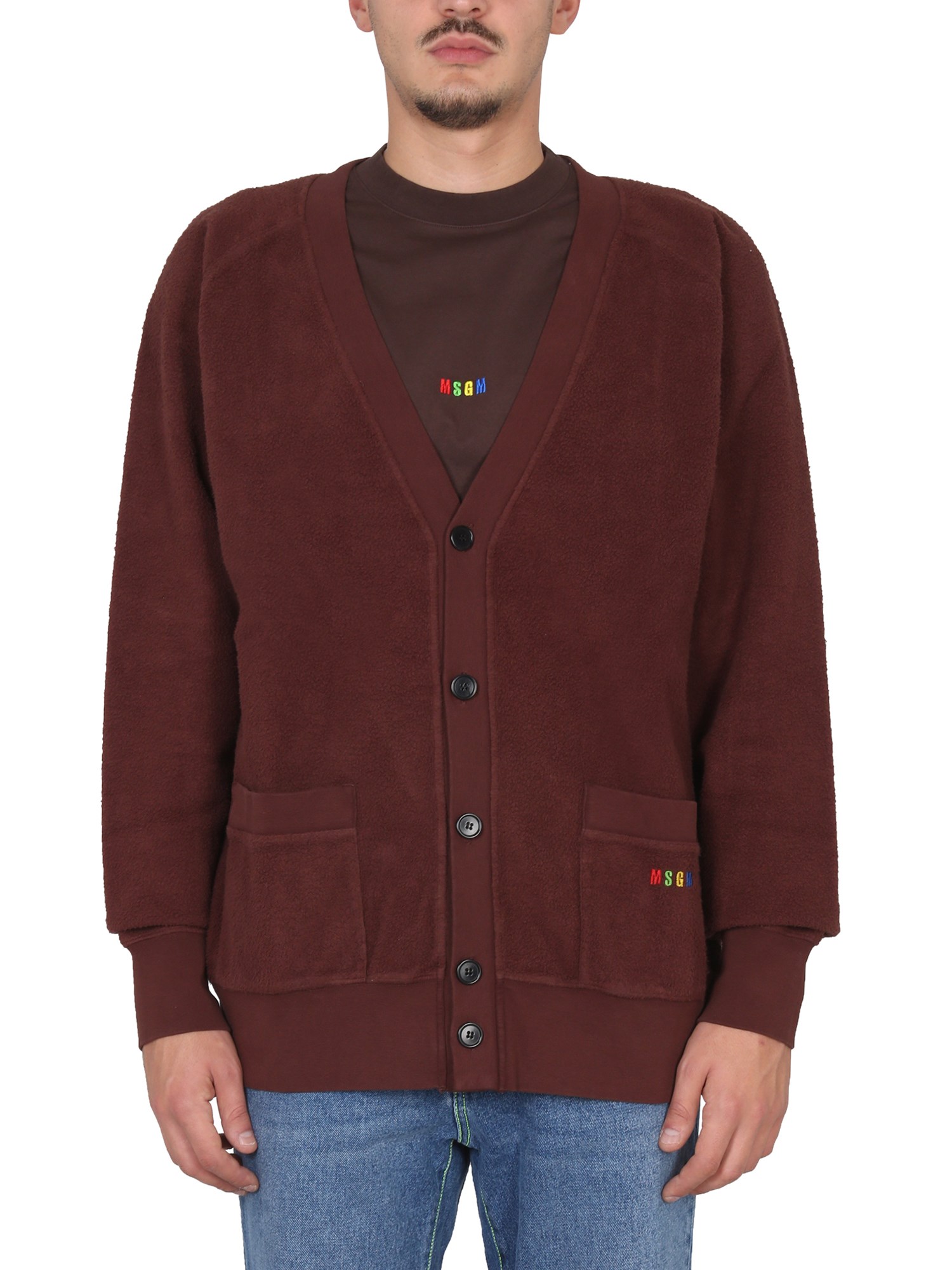 Msgm msgm v-neck cardigan