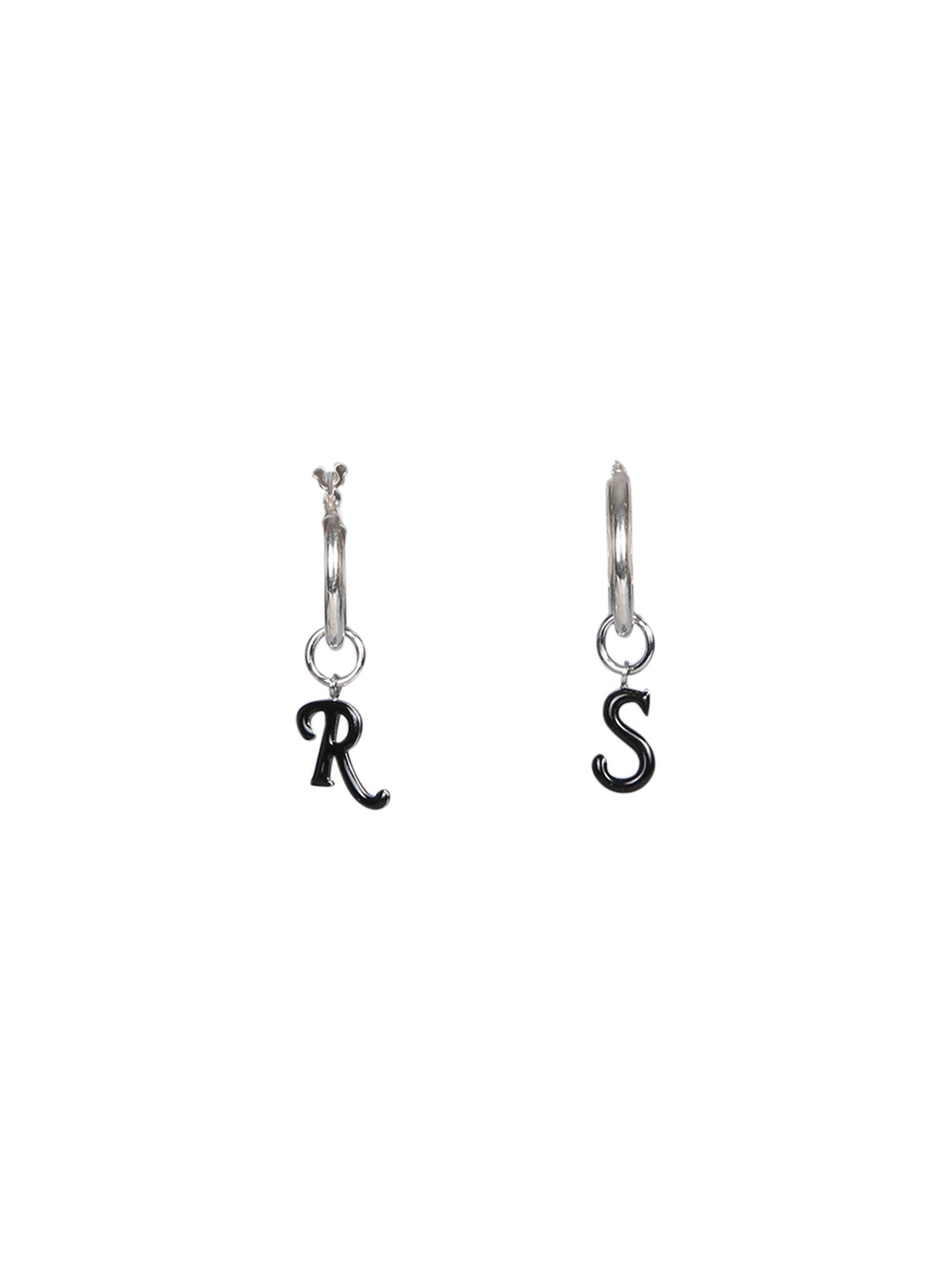 Raf Simons raf simons logo earrings