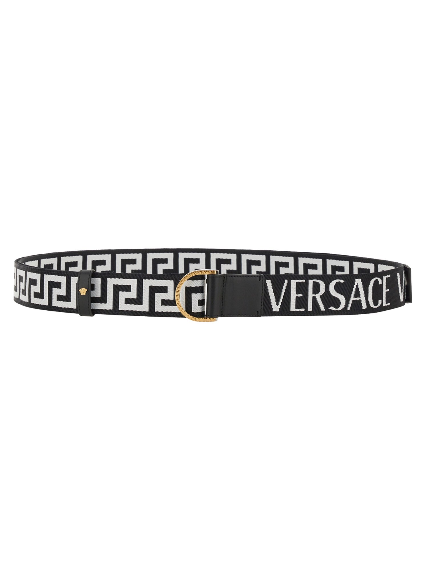 Versace versace double-face versace allover greca belt