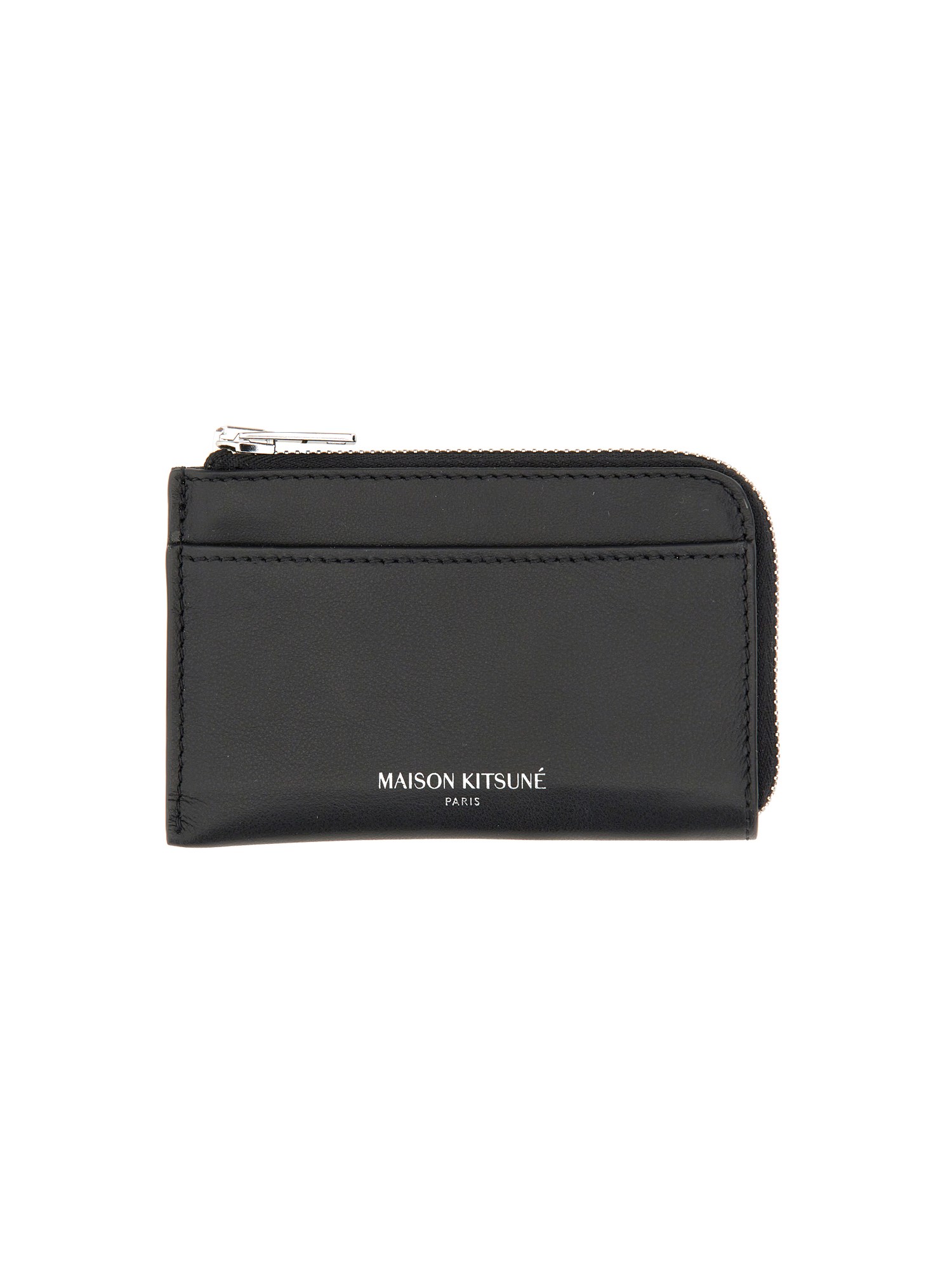 Maison Kitsuné maison kitsuné card holder with logo