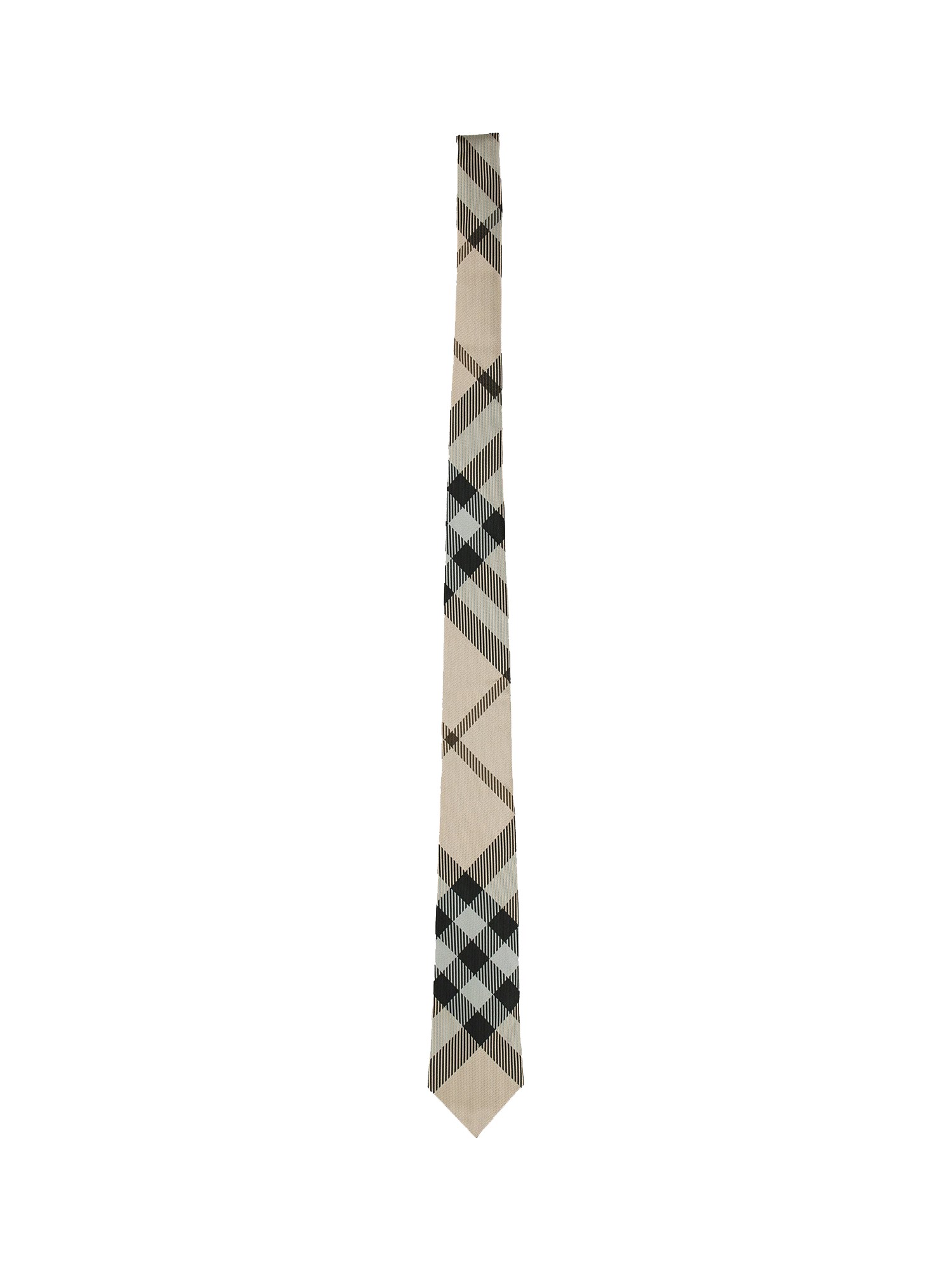 Burberry burberry silk check tie