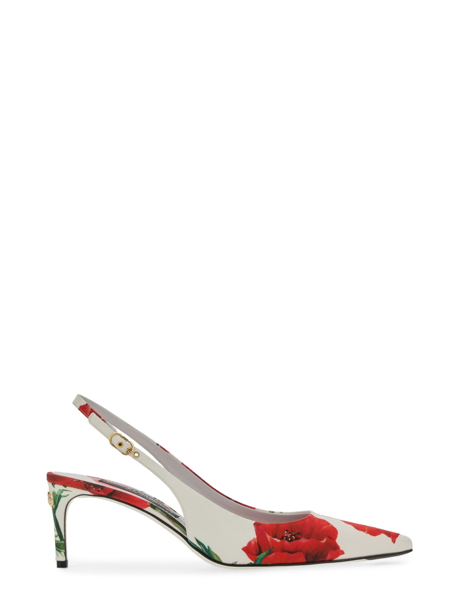 Dolce & Gabbana dolce & gabbana printed fabric sling back