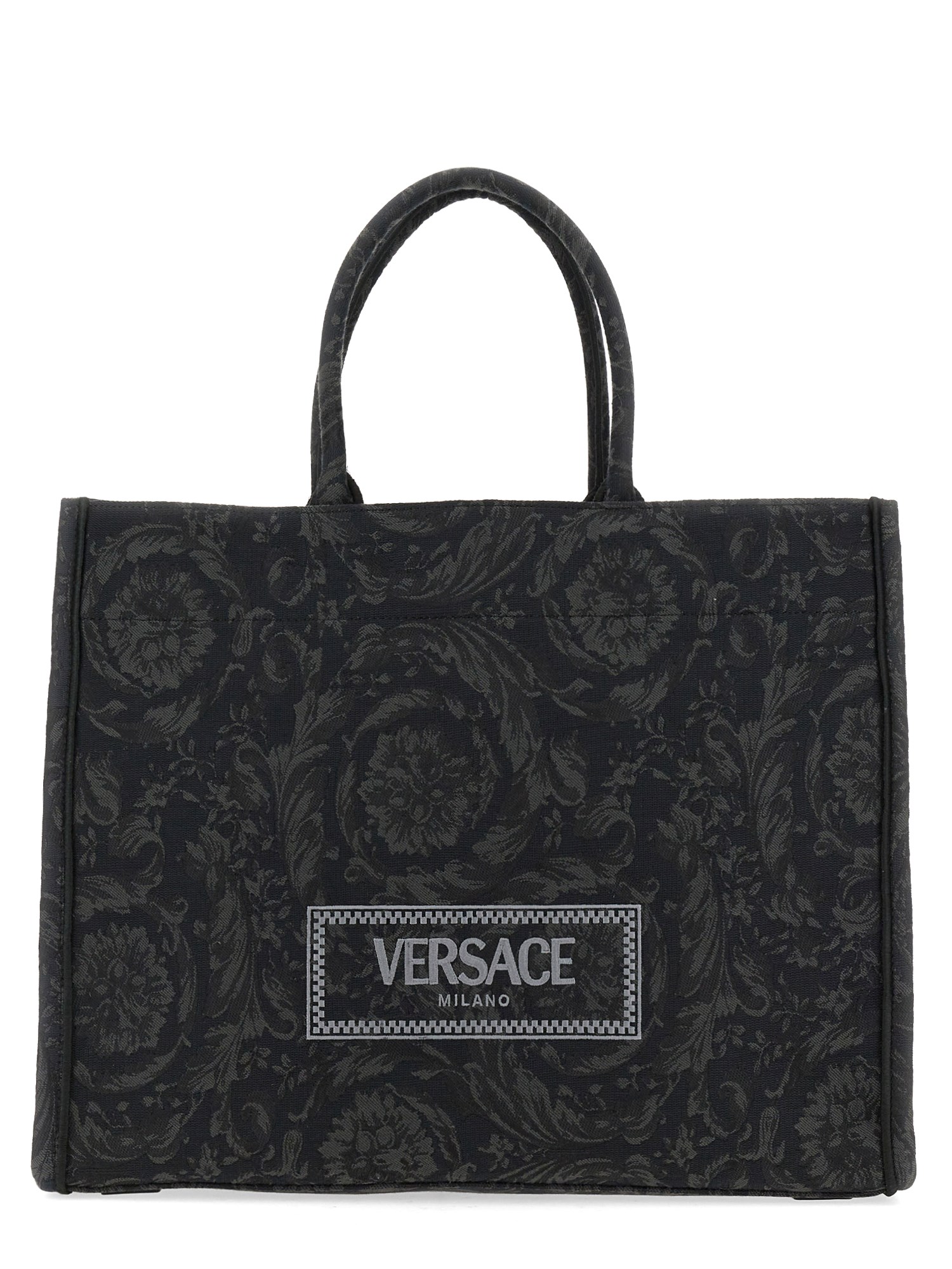 Versace versace large shopper bag "athena baroque"