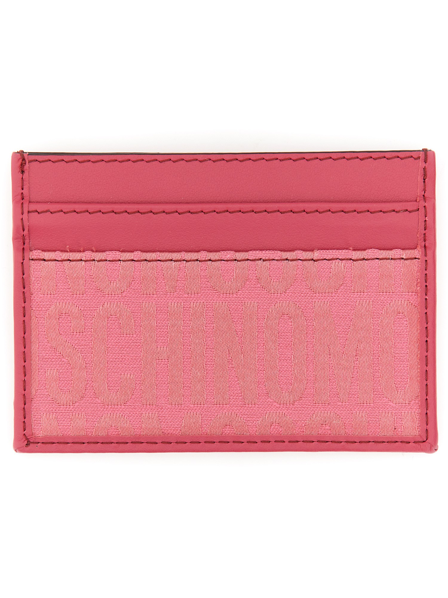 Moschino moschino monogram card holder