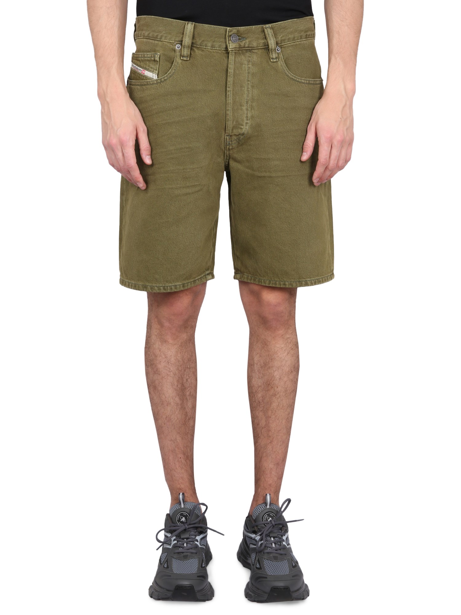 Diesel diesel denim bermuda shorts