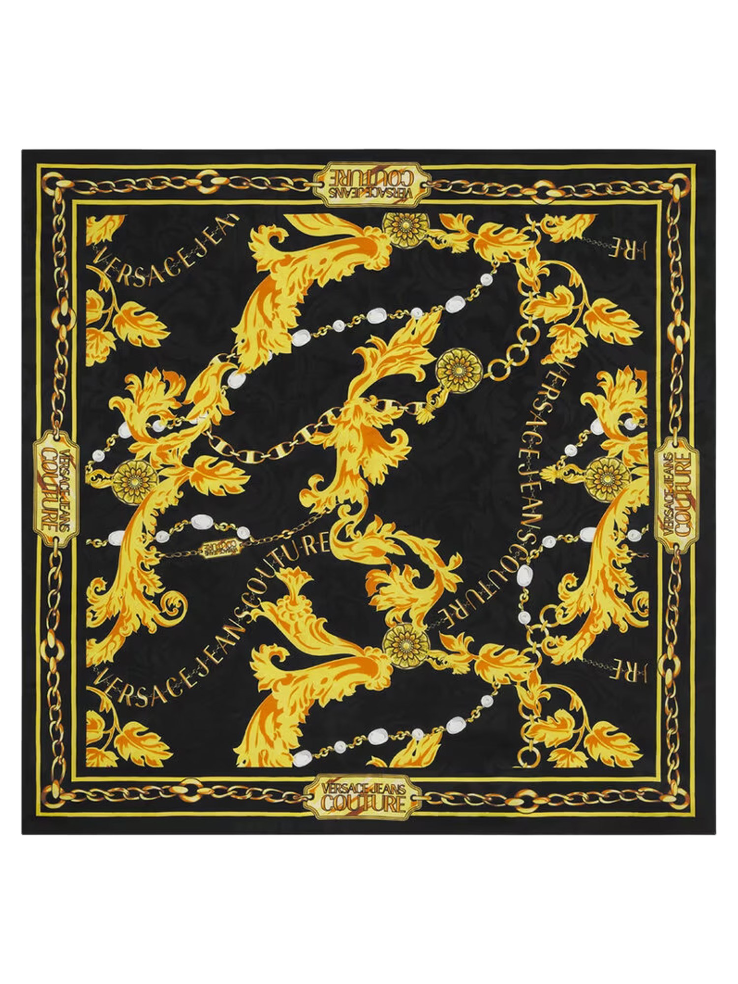 Versace Jeans Couture versace jeans couture silk scarf