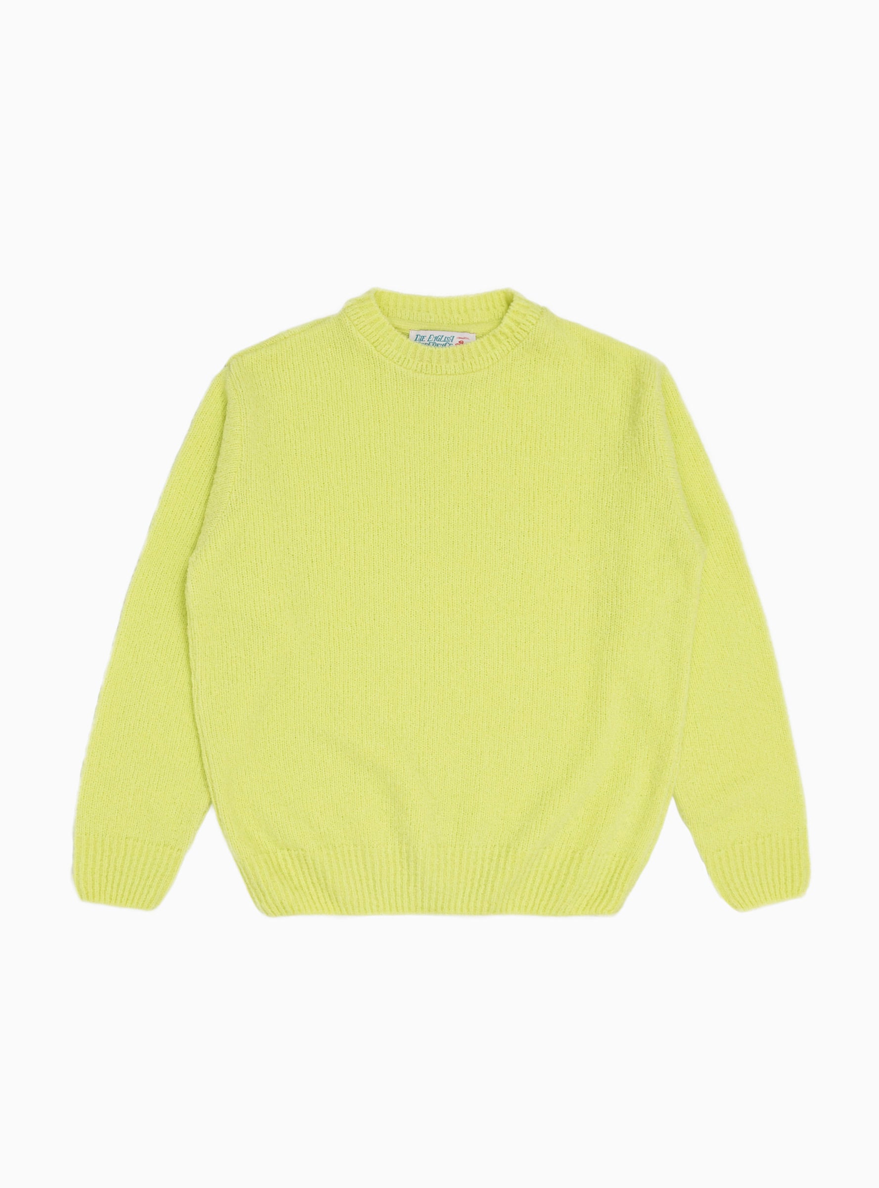  The English Difference Boucle Sweater Lime Green