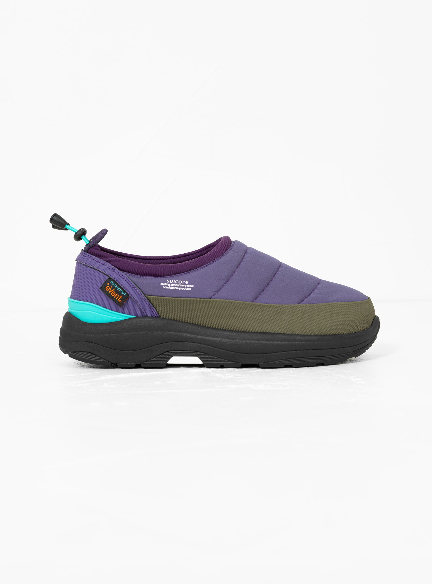 Suicoke Suicoke Pepper Modev Shoes Purple & Black - Size: UK 8