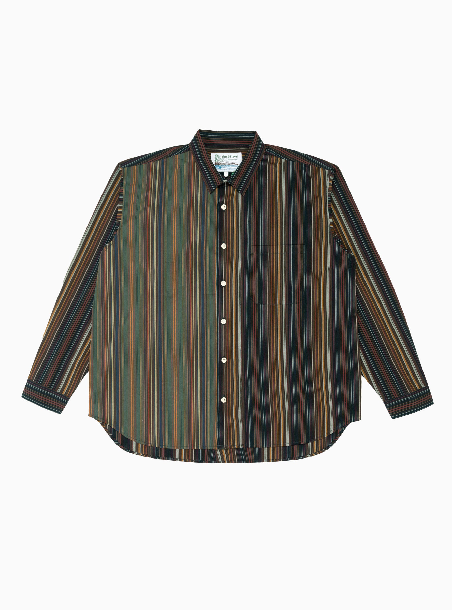  Garbstore Grande Shirt Multi Stripe