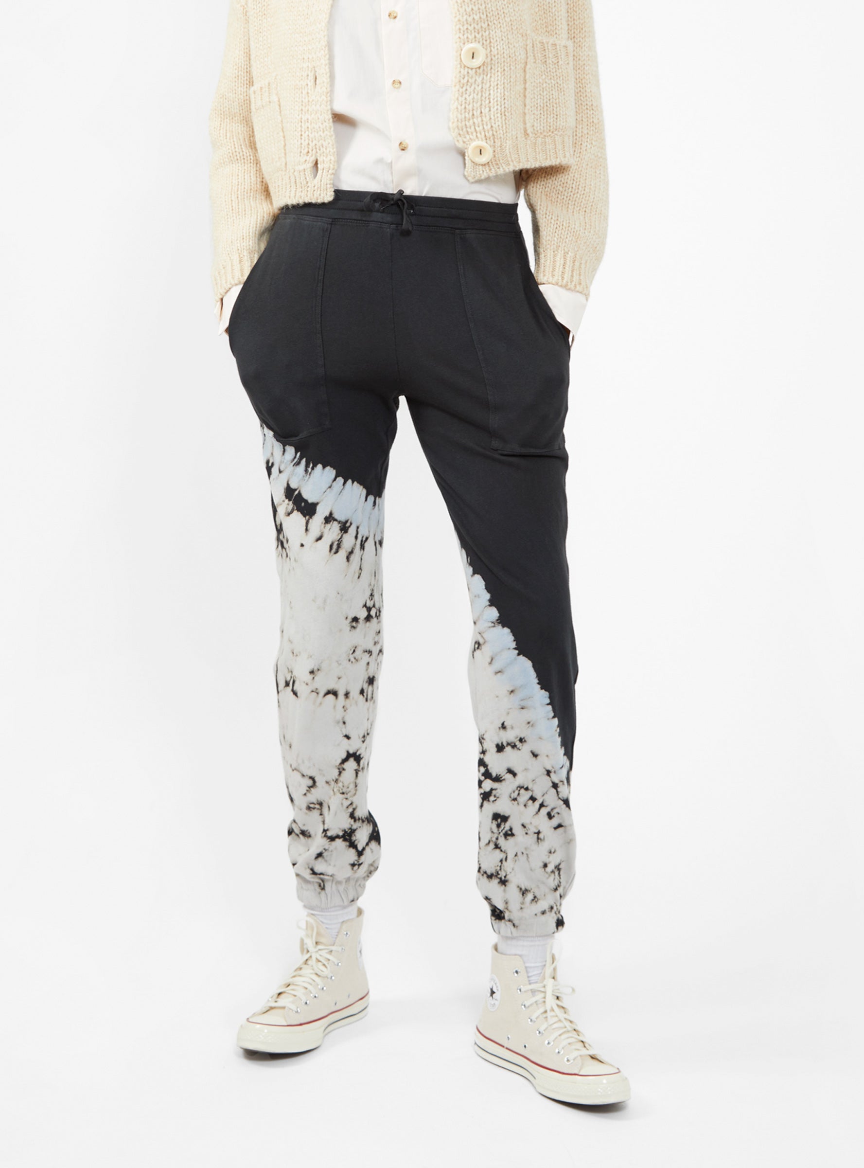  Raquel Allegra Tracker Sweatpants Moonbow Black