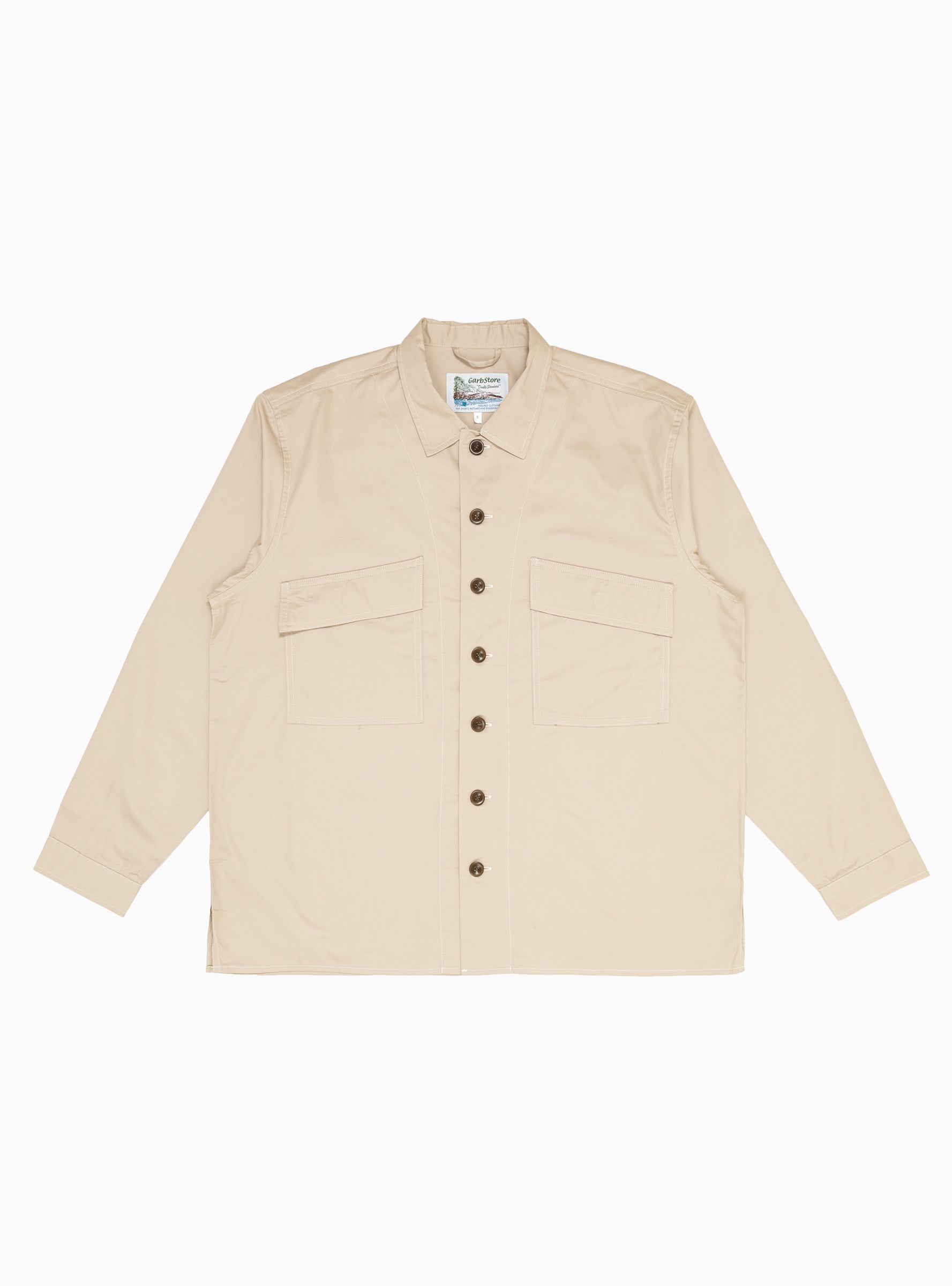  Garbstore DP Manager Shirt Tan