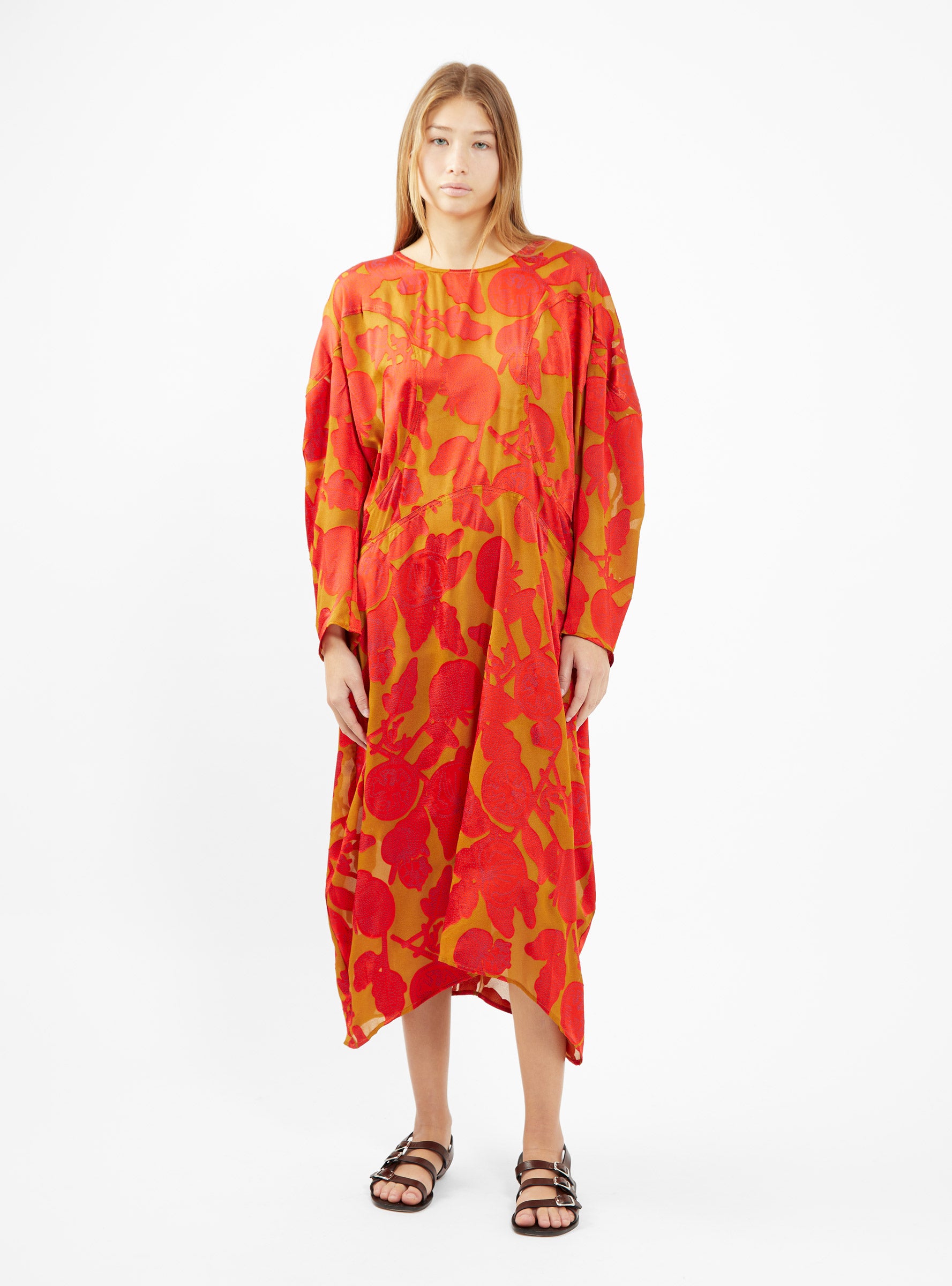  Henrik Vibskov Tomato Dress Red & Gold