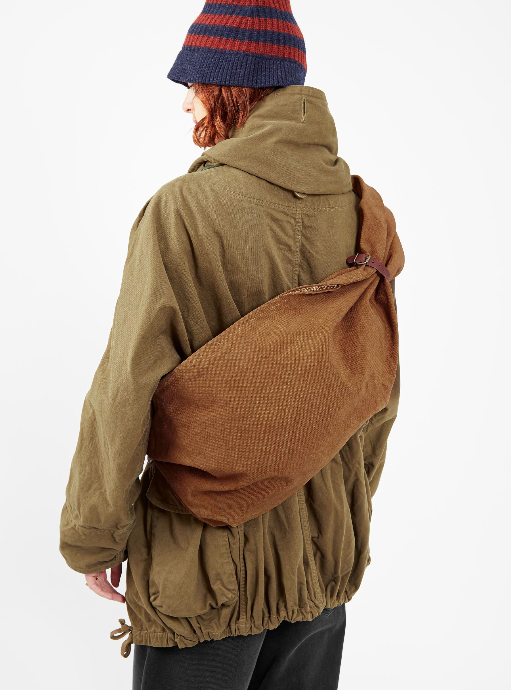  Kapital Snufkin Canvas Bag Camel