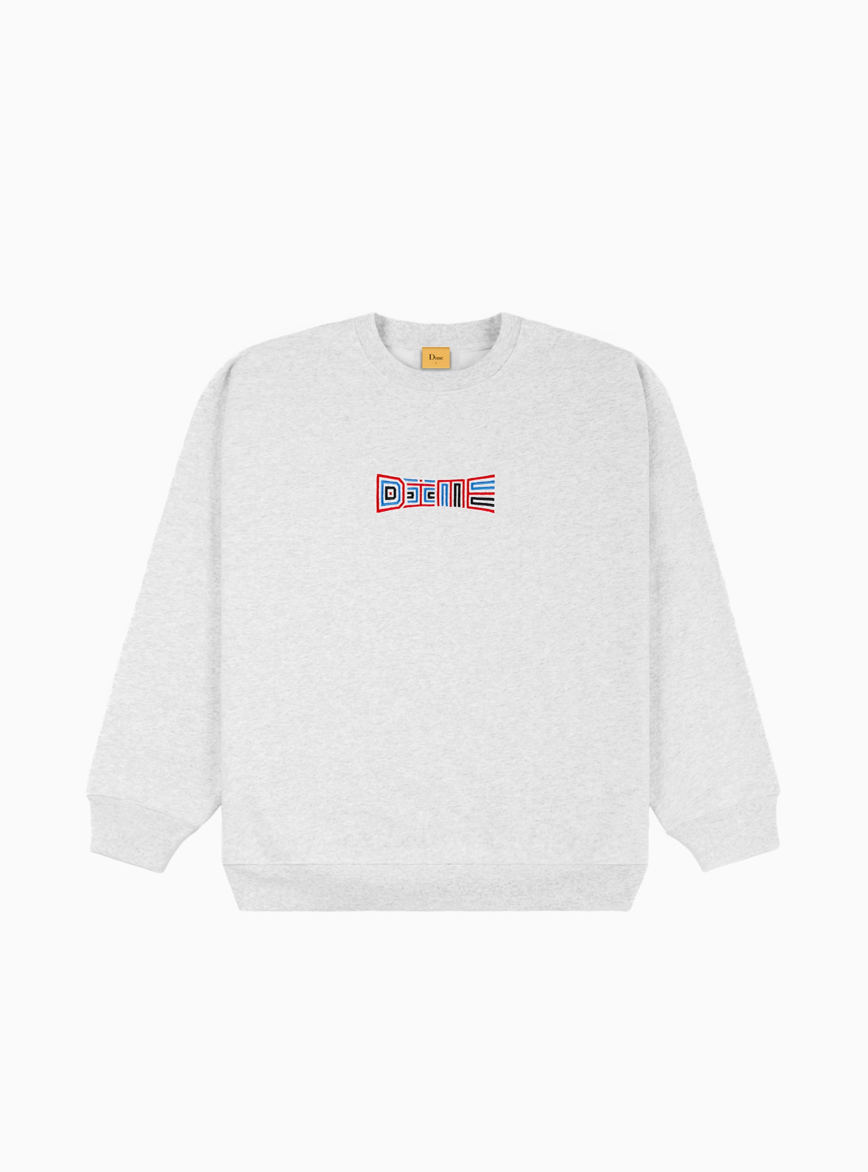  Dime Maze Sweatshirt Ash Grey